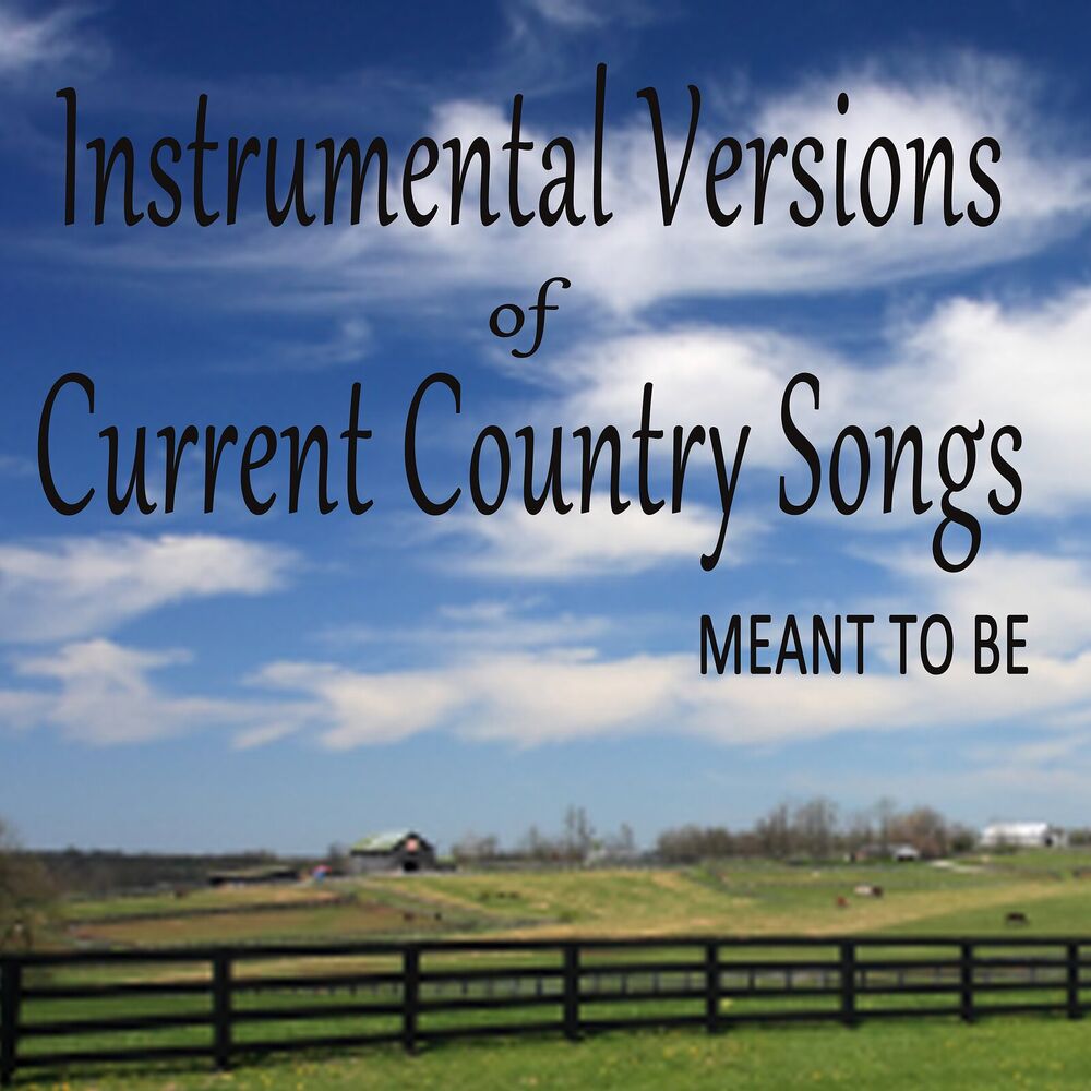 Picture of Instrumental Versions of Current Country Songs: Meant To Be