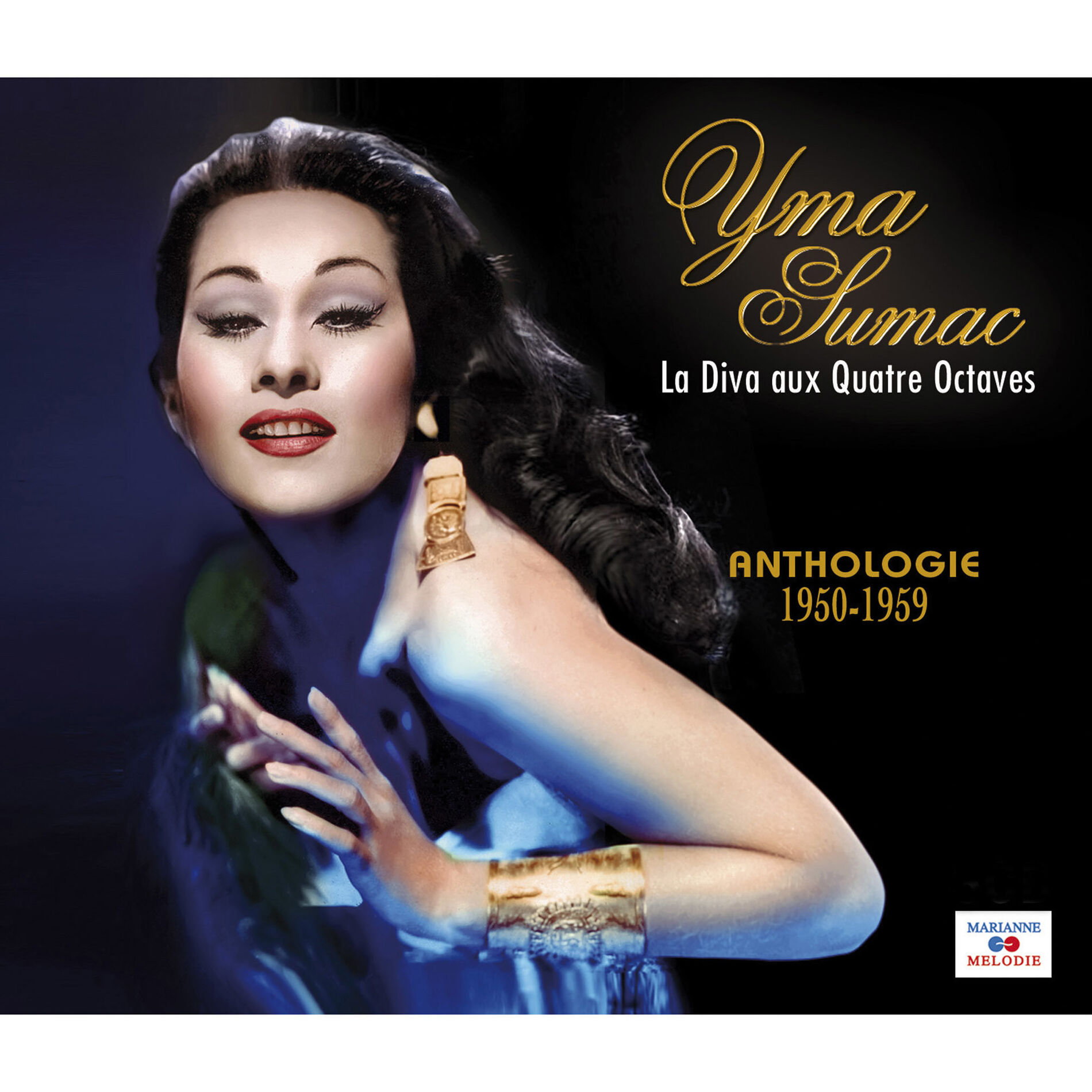 Album cover of La diva aux quatre octaves (Anthologie, 1950-1959)