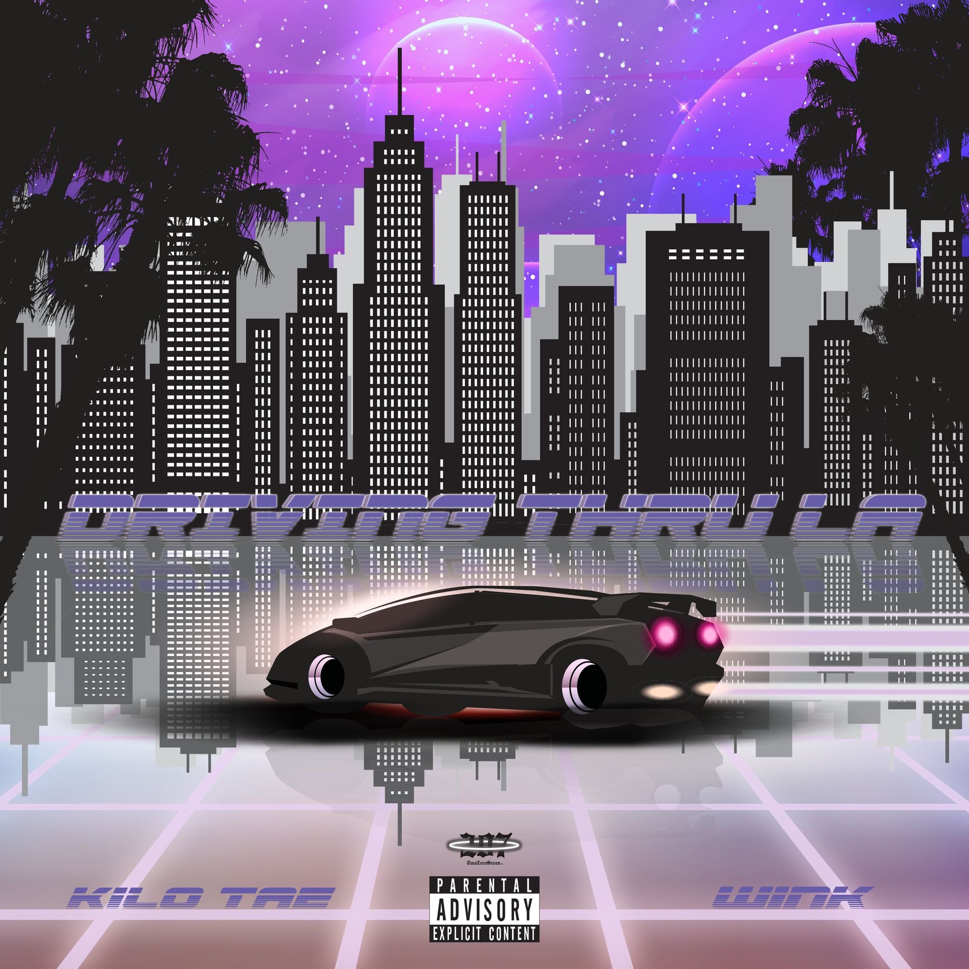 Album cover of Driving Thru LA (feat. Wink)