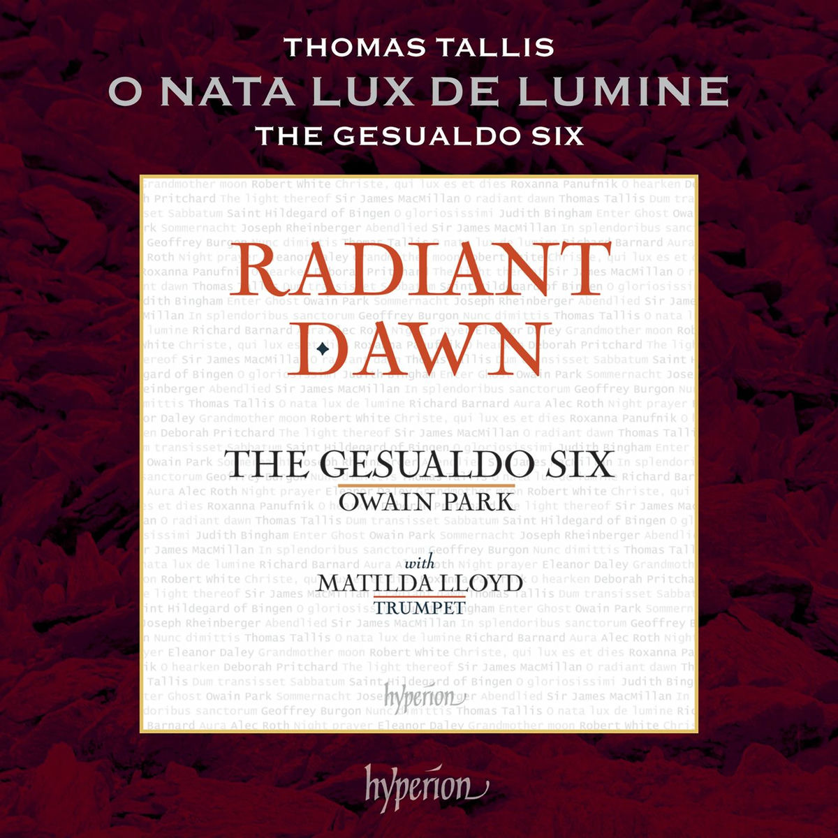 Album cover of Tallis: O nata lux de lumine