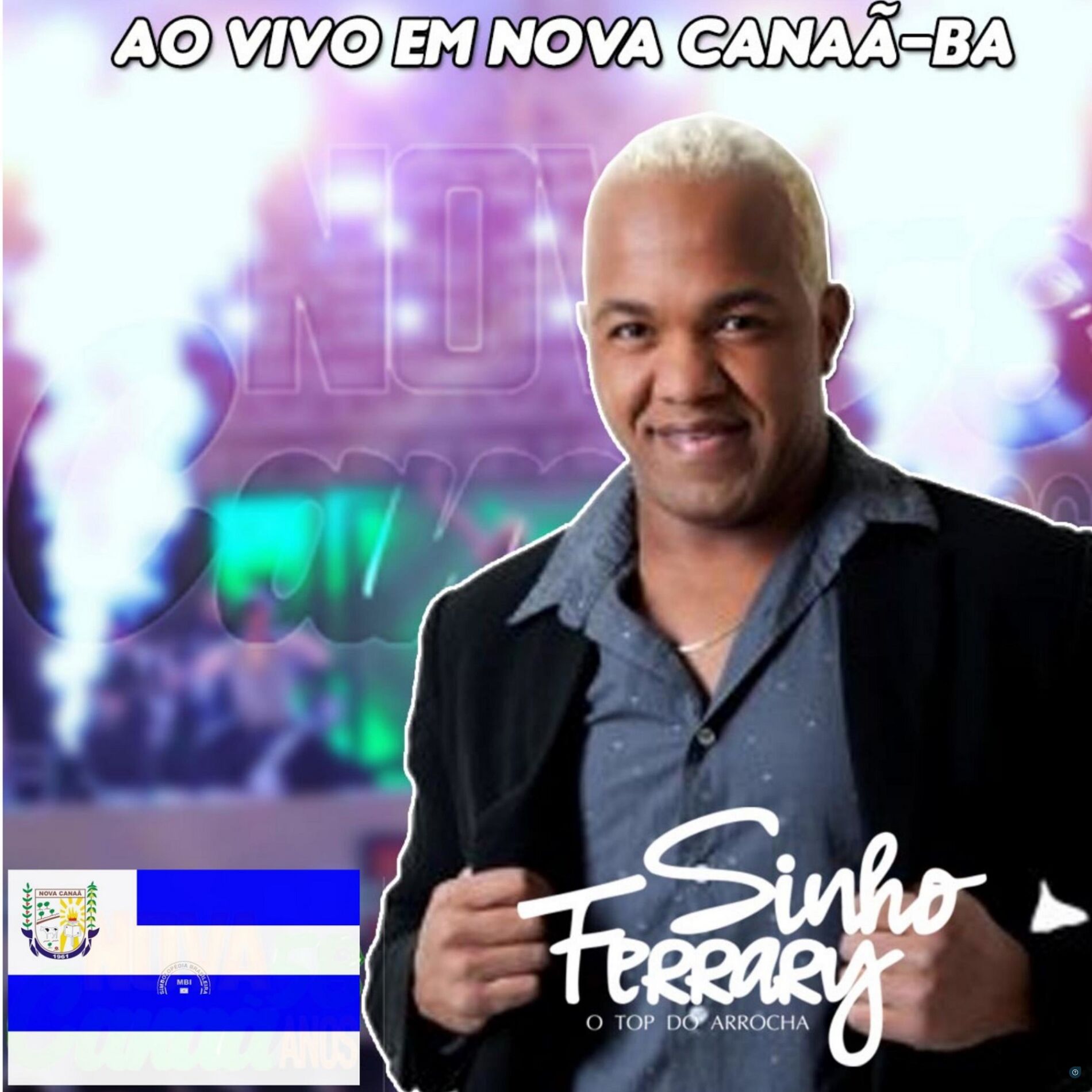 Album cover of Ao Vivo em Nova Canaã, BA