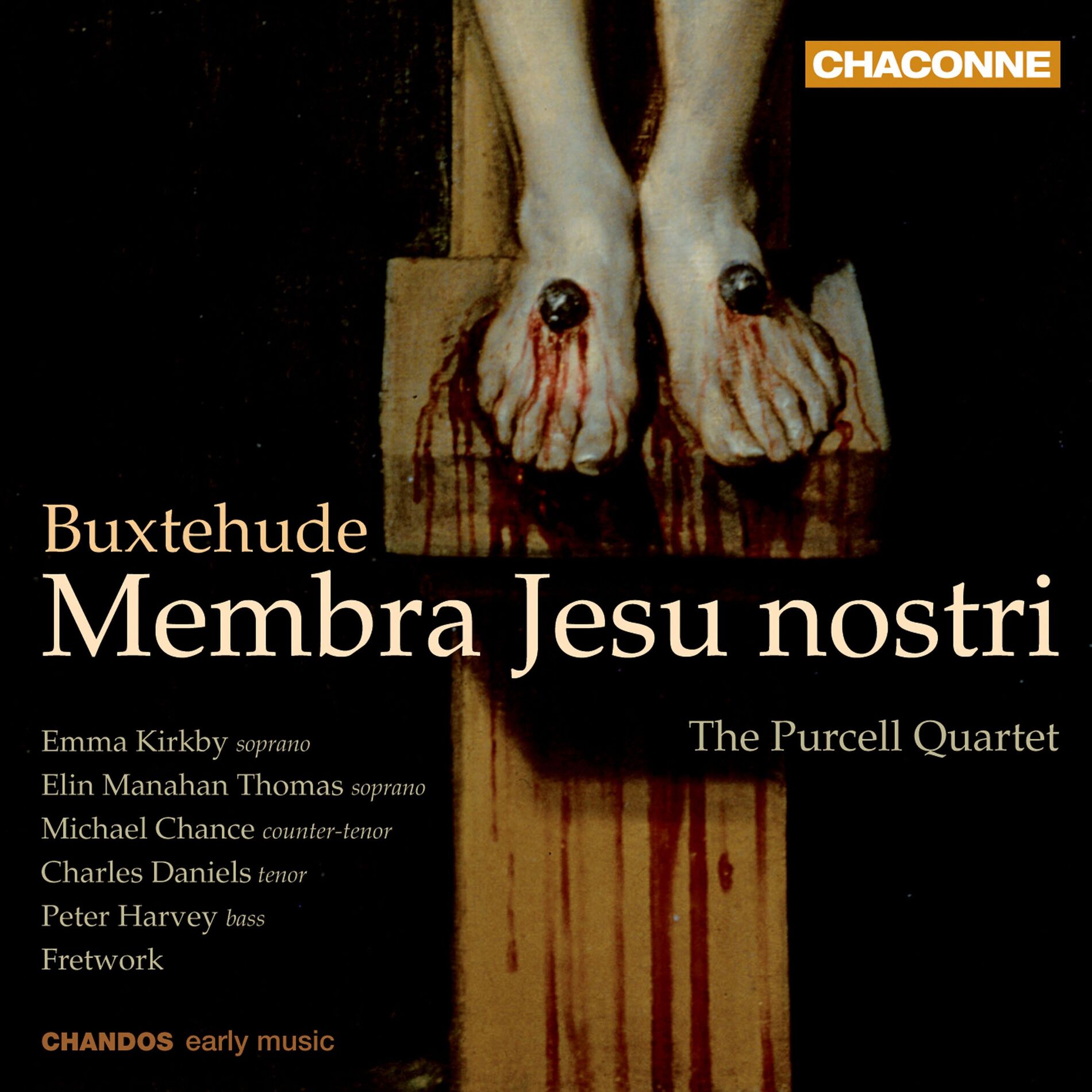 Album cover of Membra Jesu nostri, BuxWV 75: IV. Ad Iatus. Slavae latus salvatoris (Sopranos I & II, Alto, Tenor, Bass)