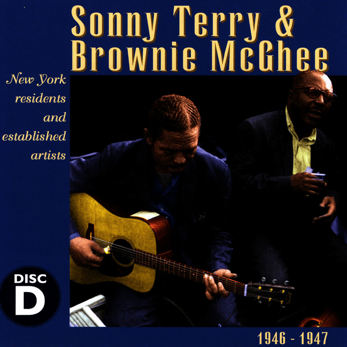 Album cover of Sonny Terry & Brownie McGhee, Vol. D (1946-1947)