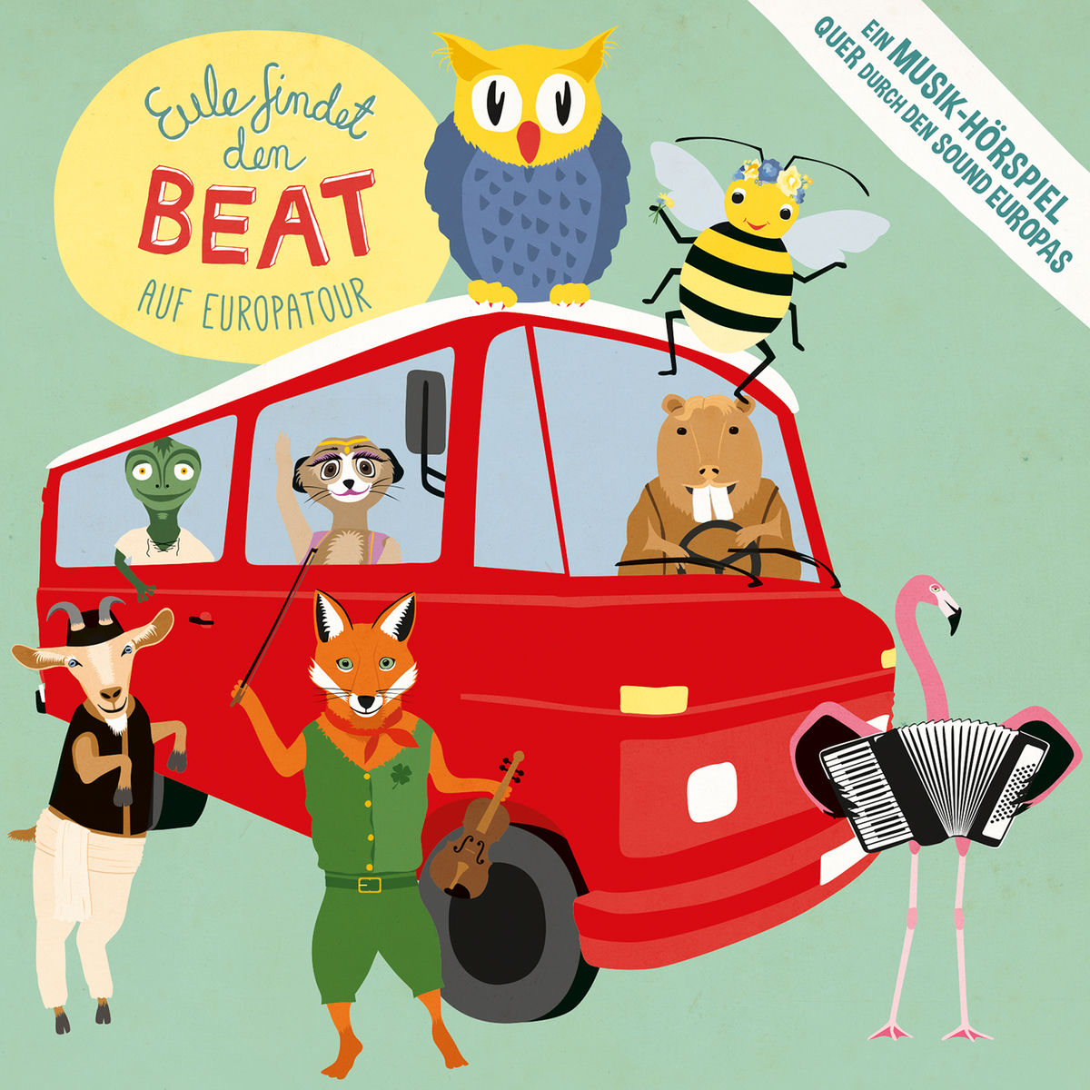 Album picture of Eule findet den Beat - Auf Europatour (Musik-Hörspiel)