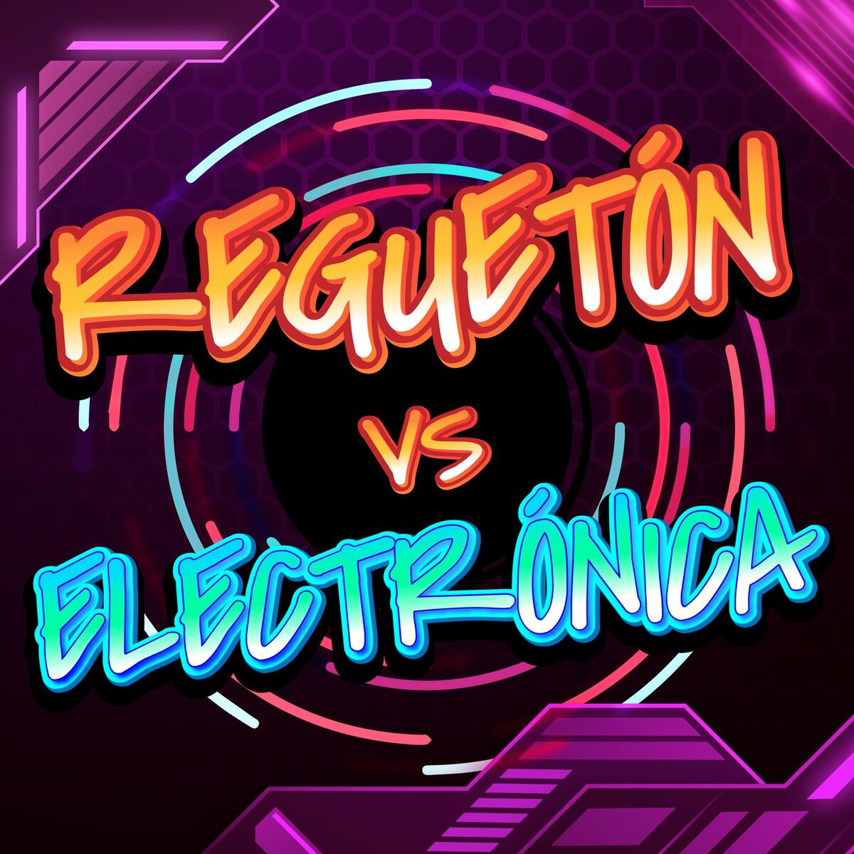 Album cover of Reguetón vs Electrónica