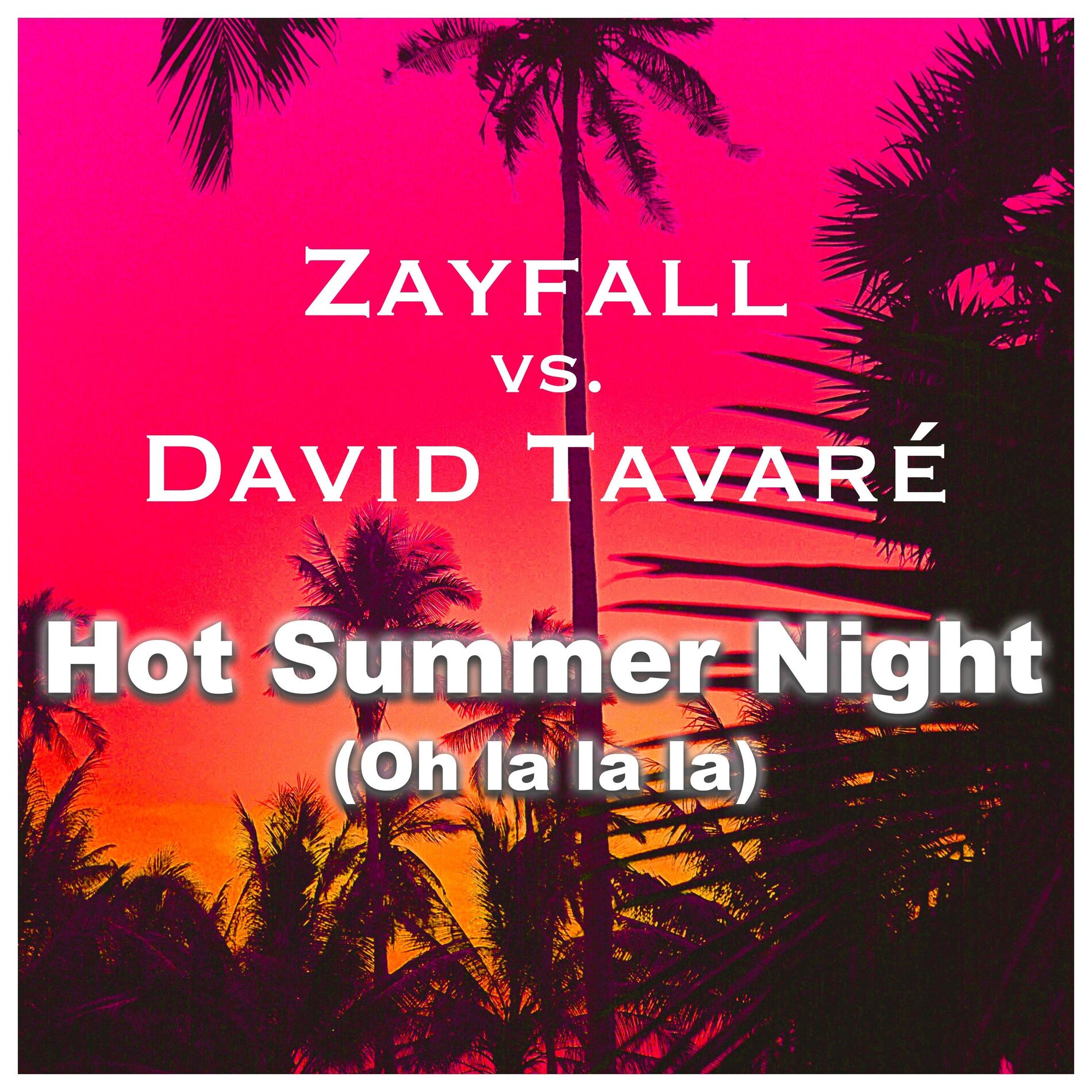 Album cover of Hot Summer Night (Oh la la la) (feat. David Tavaré) (Radio Edit)