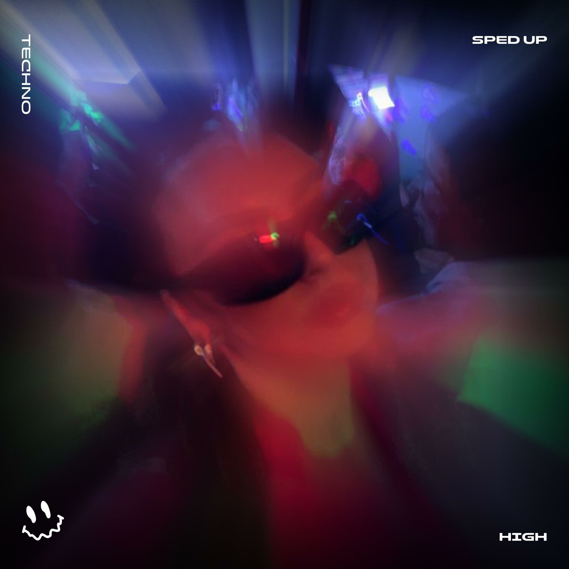 Album cover of HIGH (TECHNO SPED UP)