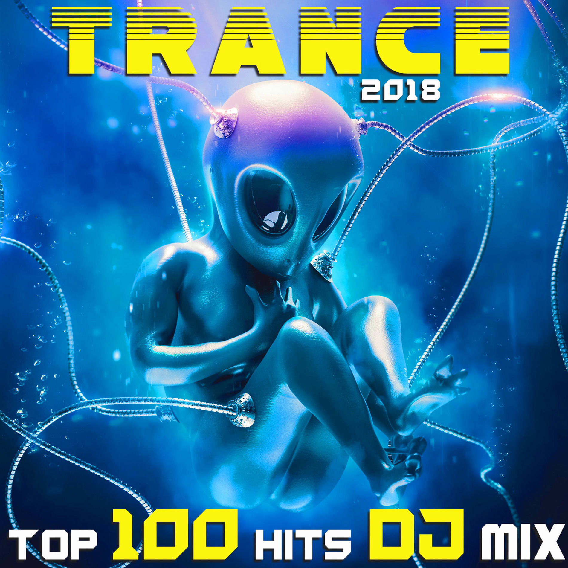 Album cover of Trance 2018 Top 100 Hits DJ Mix