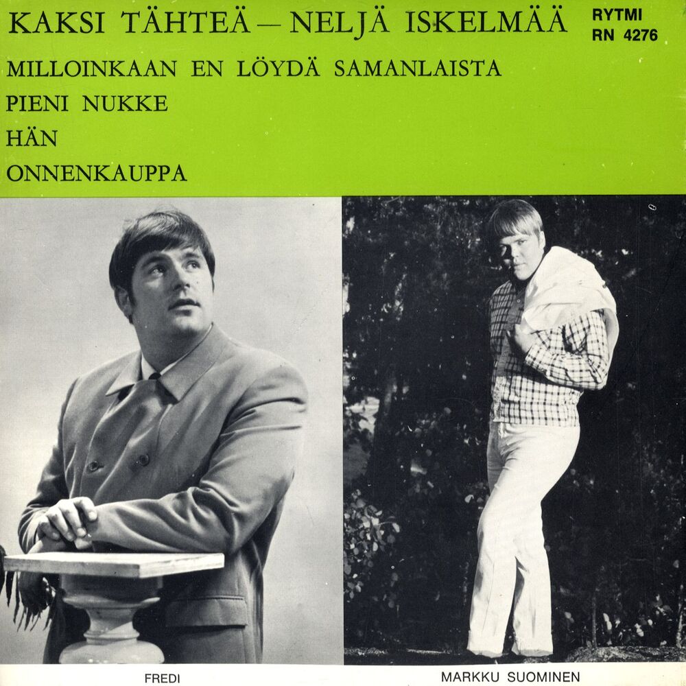 Picture of Kaksi tähteä - neljä iskelmää
