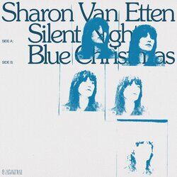 Cover of Silent Night b/w Blue Christmas
