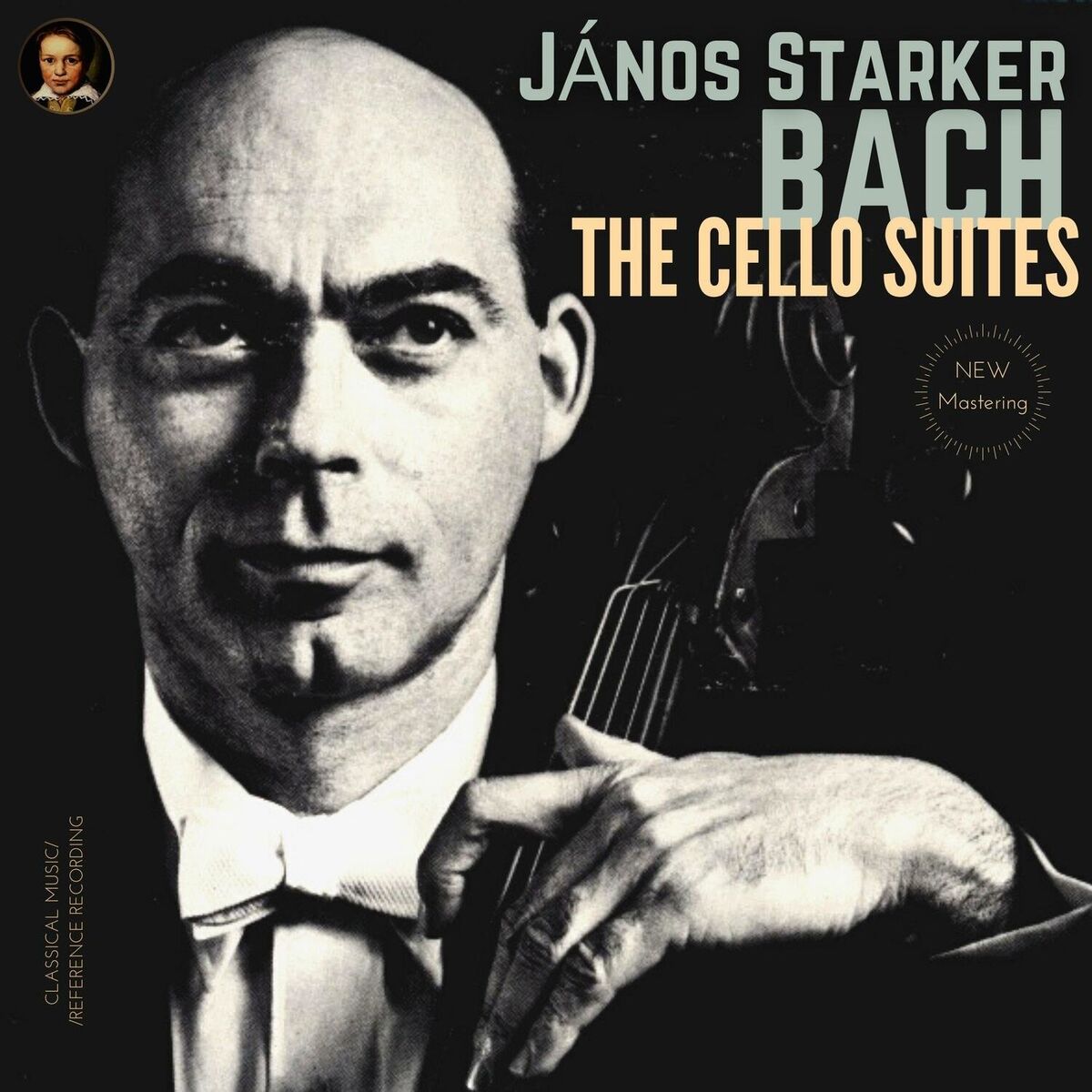 Album cover of Bach: The Cello Suites by János Starker