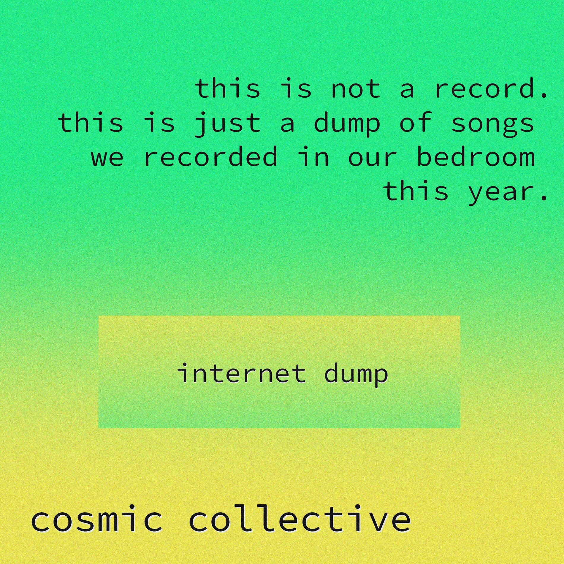 Album cover of internet dump
