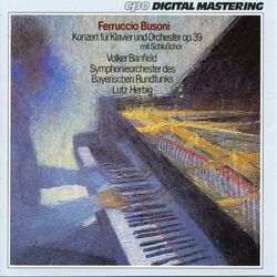 Cover of Busoni: Piano Concerto in C Major, Op. 39, BV 247