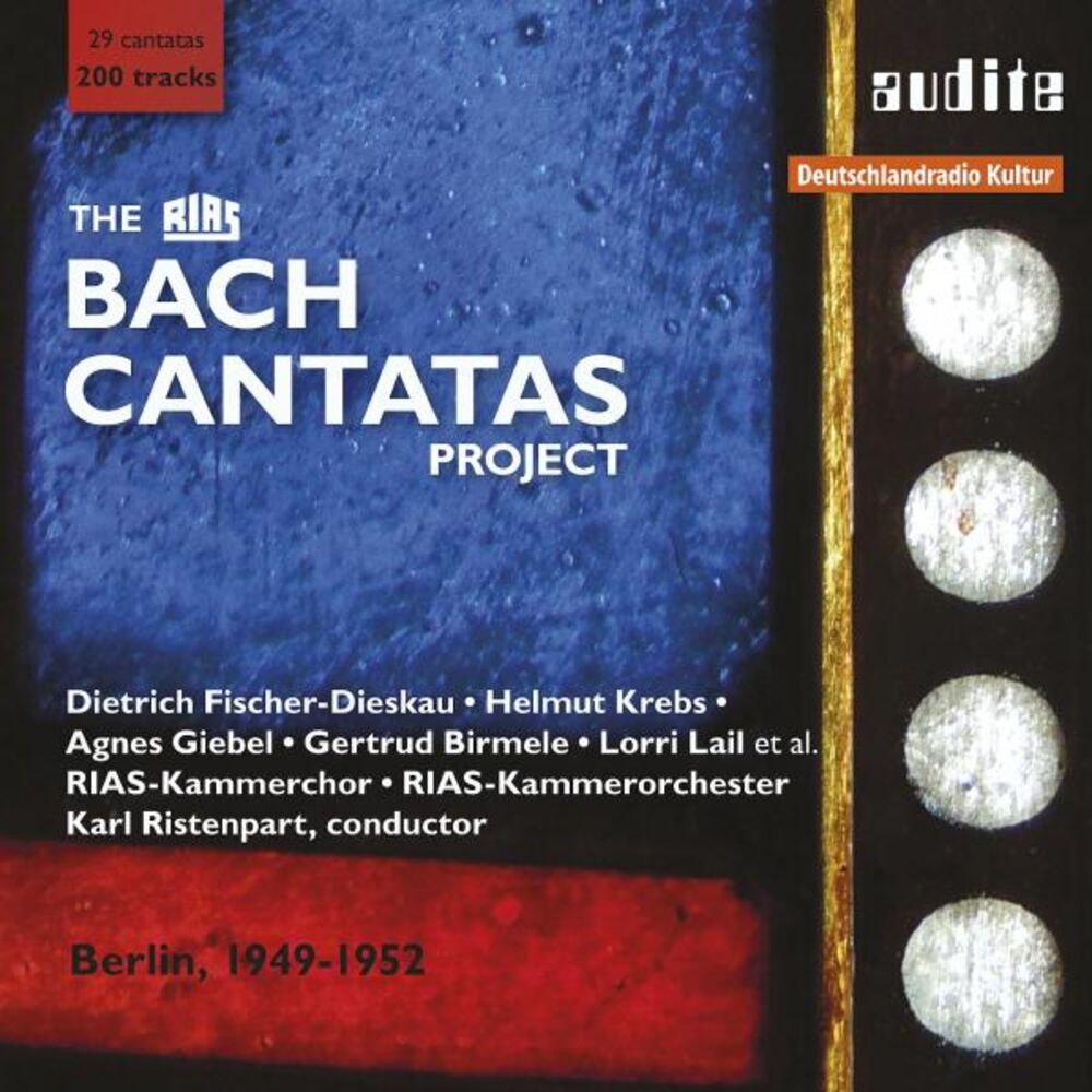 Picture of The RIAS Bach Cantatas Project (Rias studio recordings from Berlin, 1949-1952)