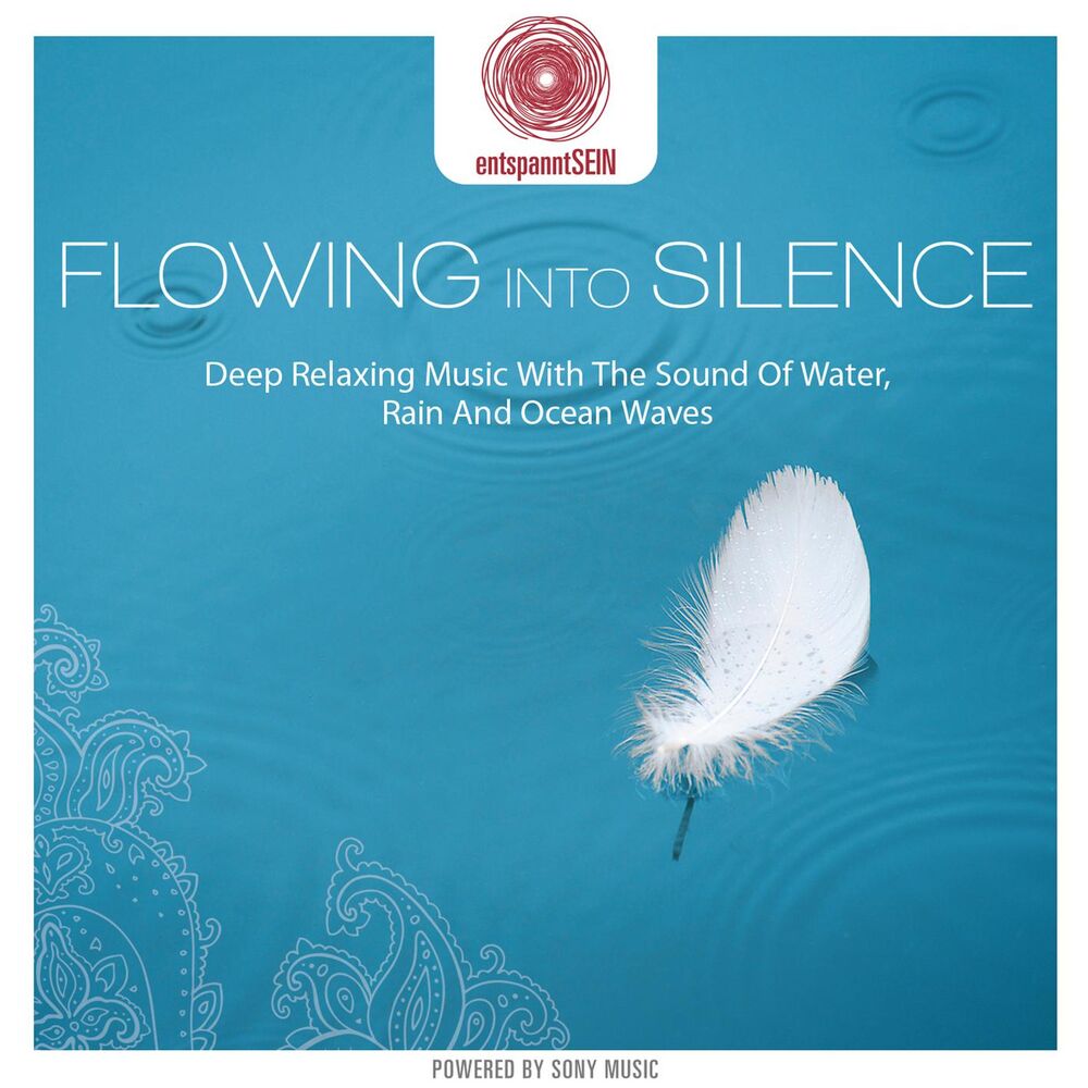 Picture of entspanntSEIN - Flowing Into Silence (Deep Relaxing Music with The Sound of Water, Rain and Ocean Waves)