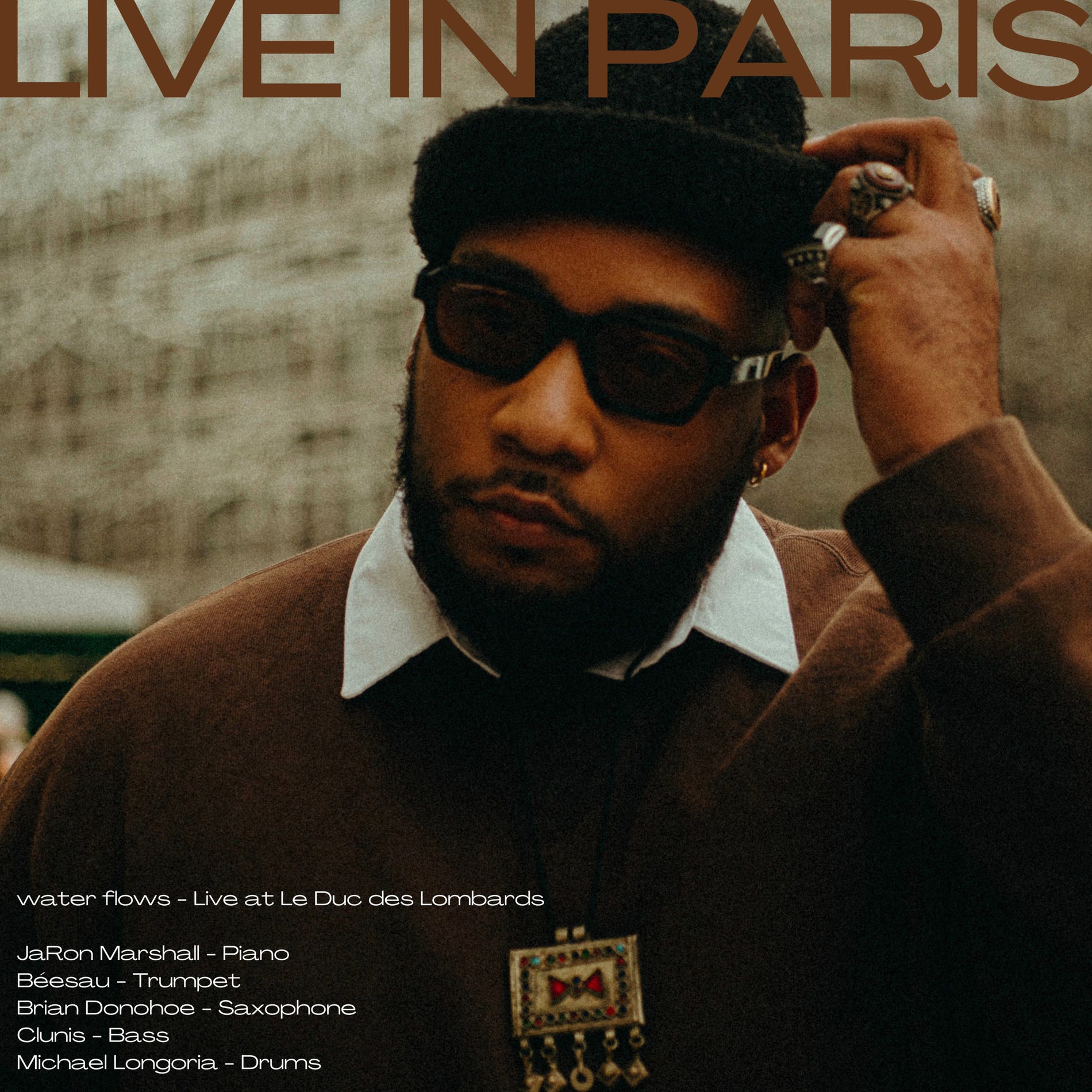 Album cover of water flows (Live at Le Duc Des Lombards)