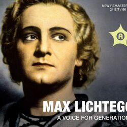 Cover of Max Lichtegg a Voice for Generations