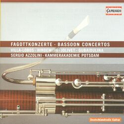 Cover of Bassoon Concertos (20Th Century) - Villa-Lobos, H. / Hindemith, P. / Jolivet, A. / Gubaidulina, S.