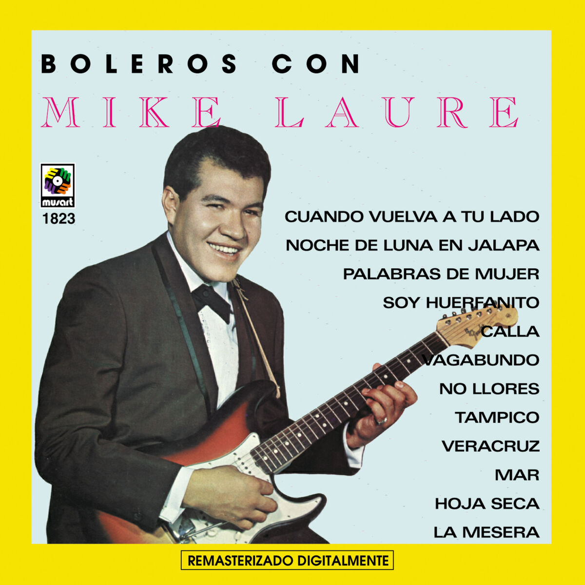 Album cover of Boleros Con Mike Laure