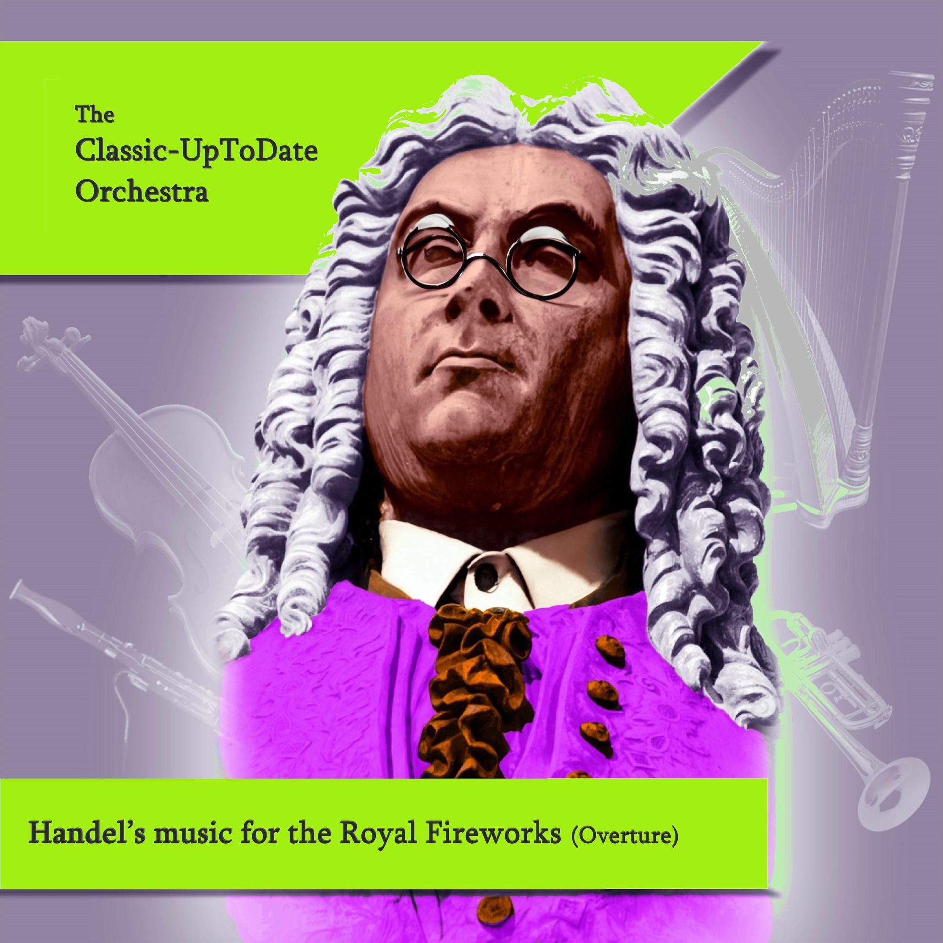 Album cover of Handel's music for the Royal Fireworks (Overture)