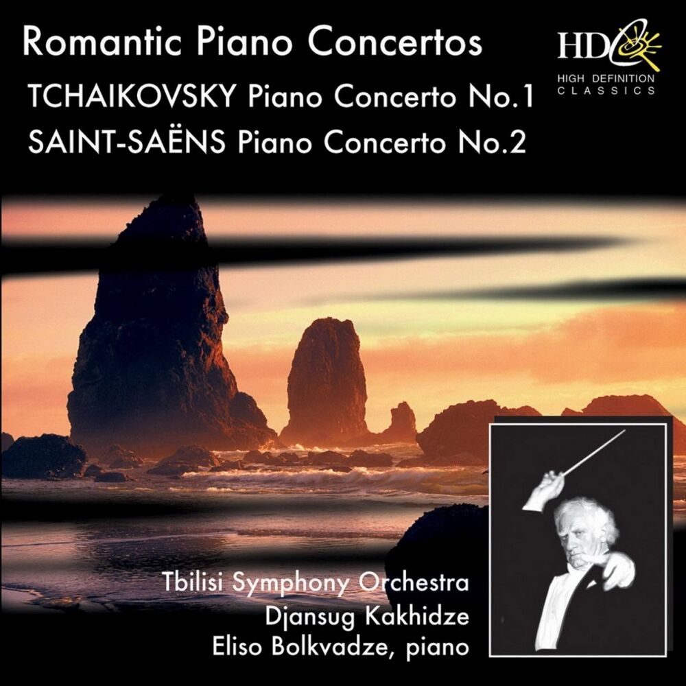 Picture of Great Romantic Piano Concertos (Tchaikovsky : Piano Concerto No.1 in B-Flat Minor, Op.23 ; Saint-Saëns : Piano Concerto No.2 in G M