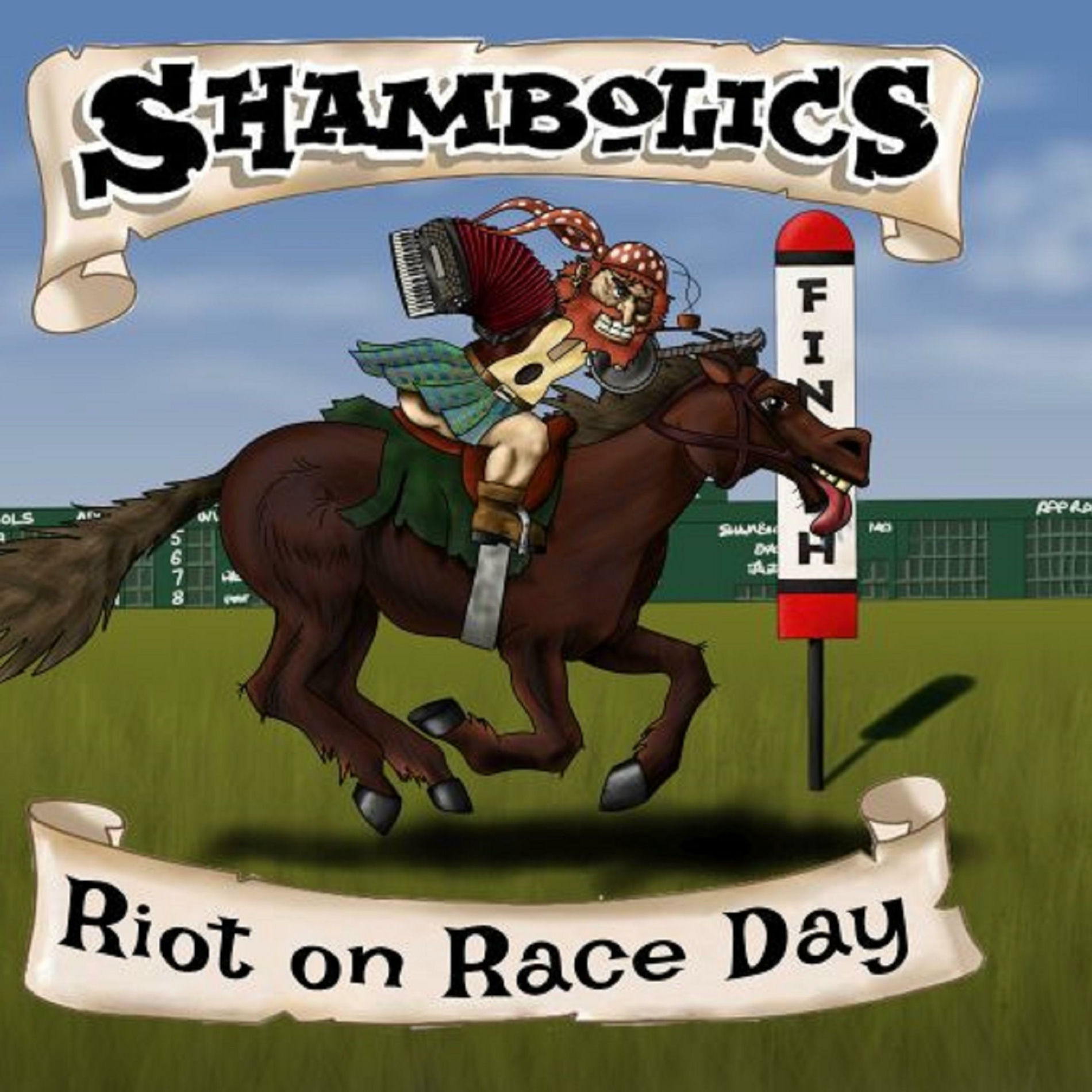 Album cover of Riot on Race Day