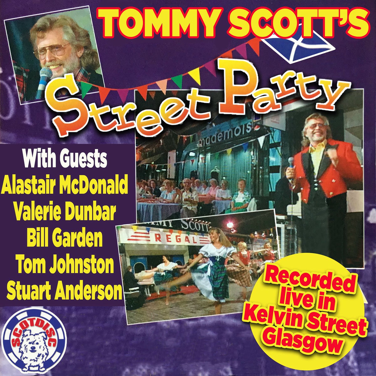 Album cover of Tommy Scott's Street Party (Recorded Live)