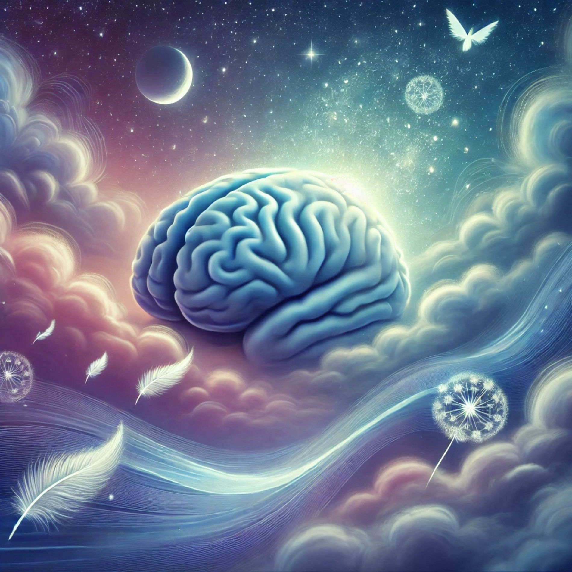 Album cover of Guérison de l'insomnie (Trop réfléchir) - Calmez-vous et libérez le stress pour un sommeil profond