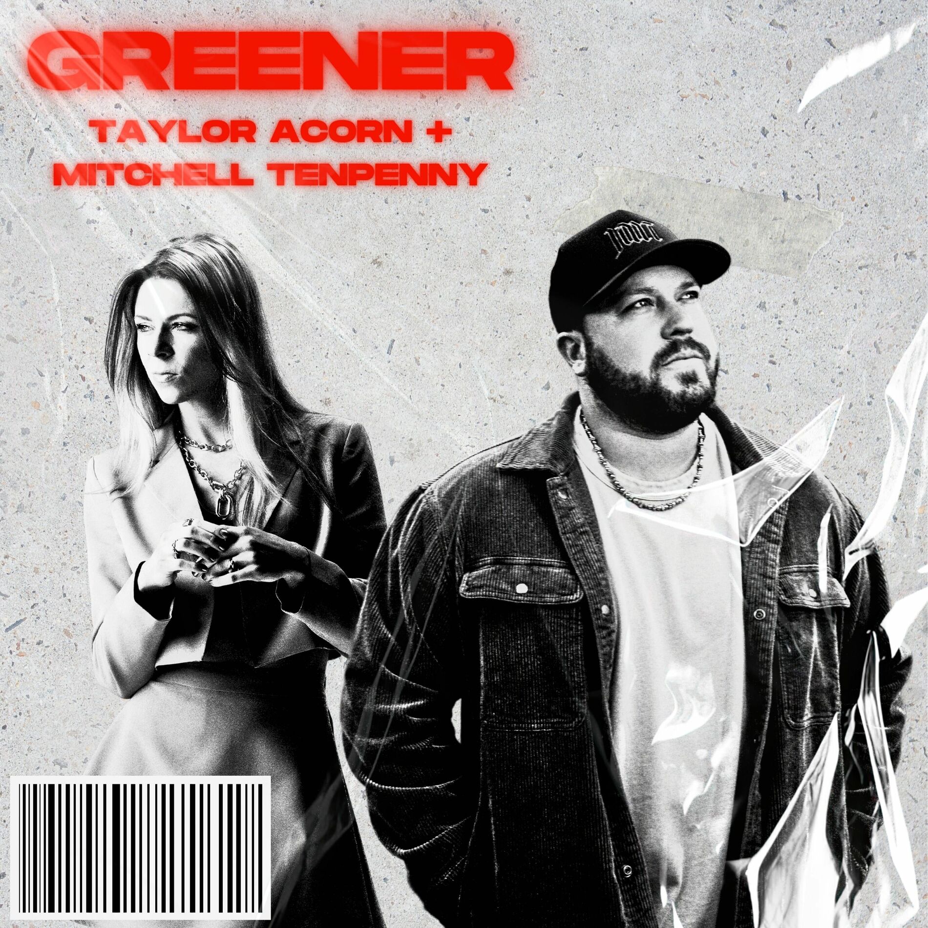 Album cover of Greener (with Mitchell Tenpenny)