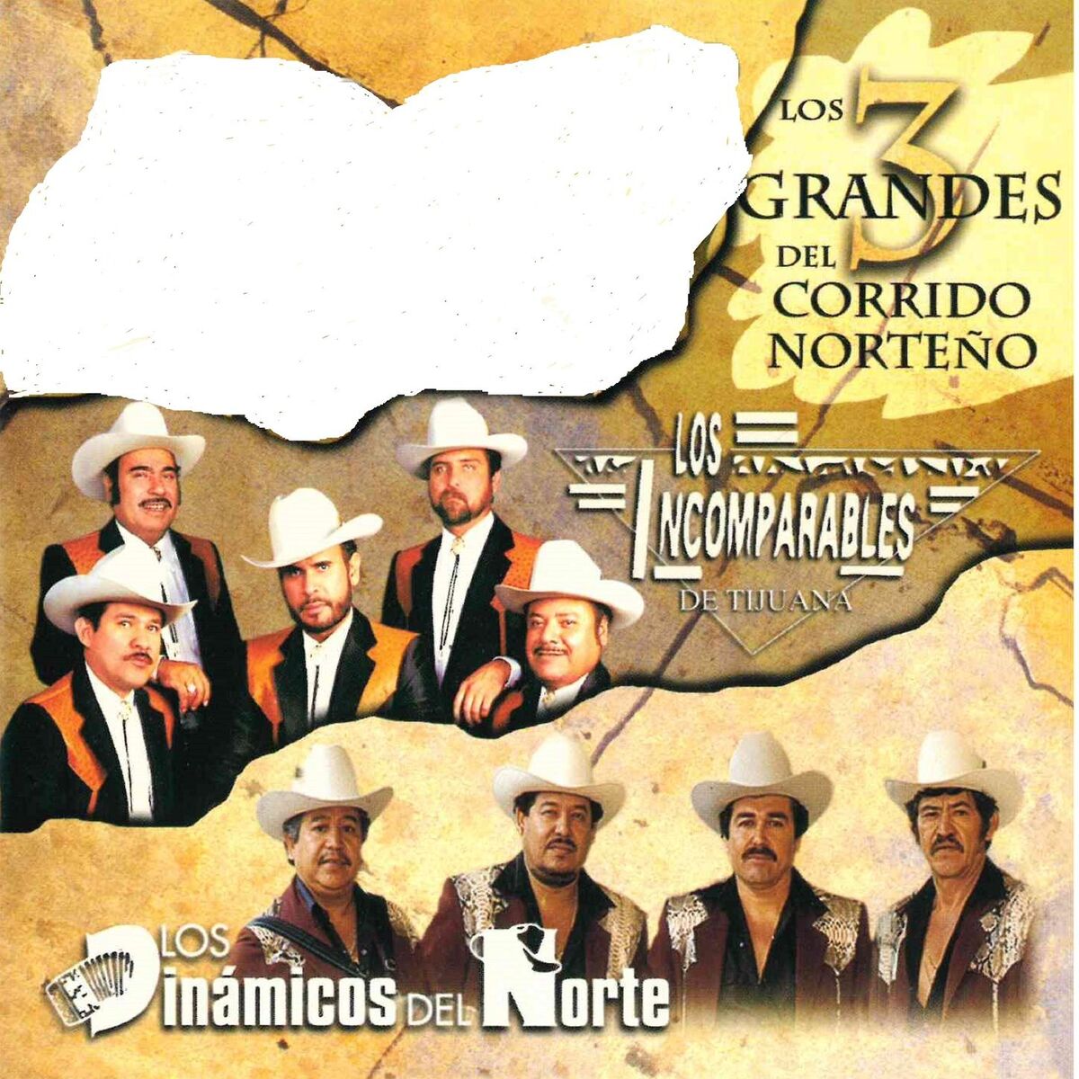 Album cover of Los 3 Grandes del Corrido Norteño