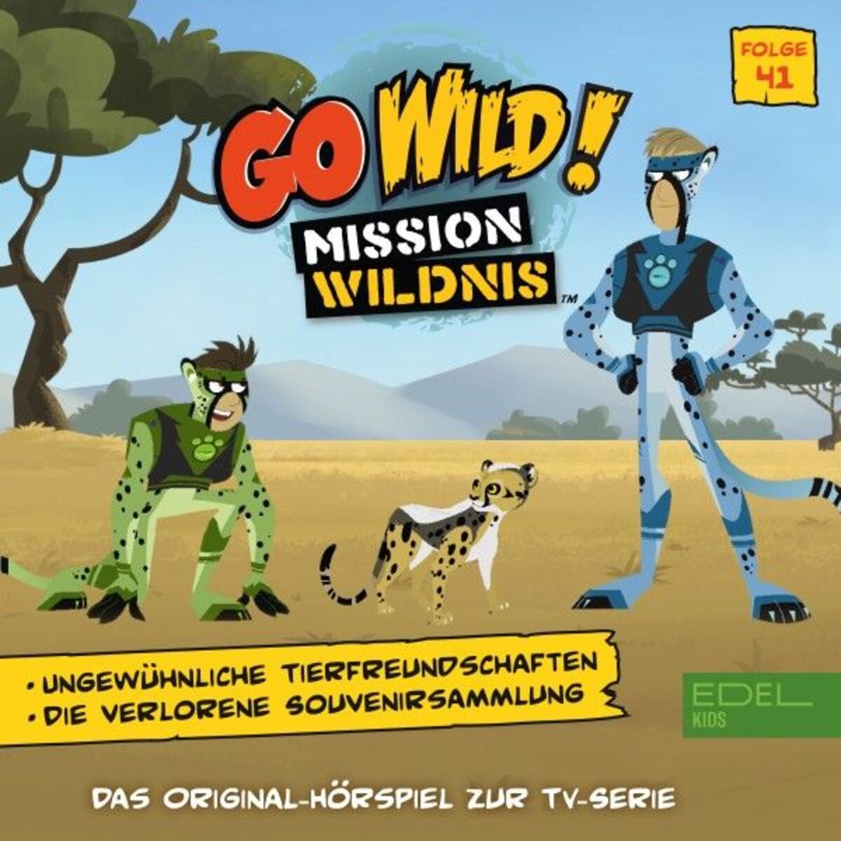 Album cover of Folge 41: Ungewöhnliche Tierfreundschaften (Das Original Hörspiel zur TV-Serie)