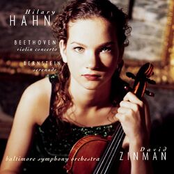 Cover of Beethoven: Violin Concerto in D Minor, Op. 61 - Bernstein: Serenade