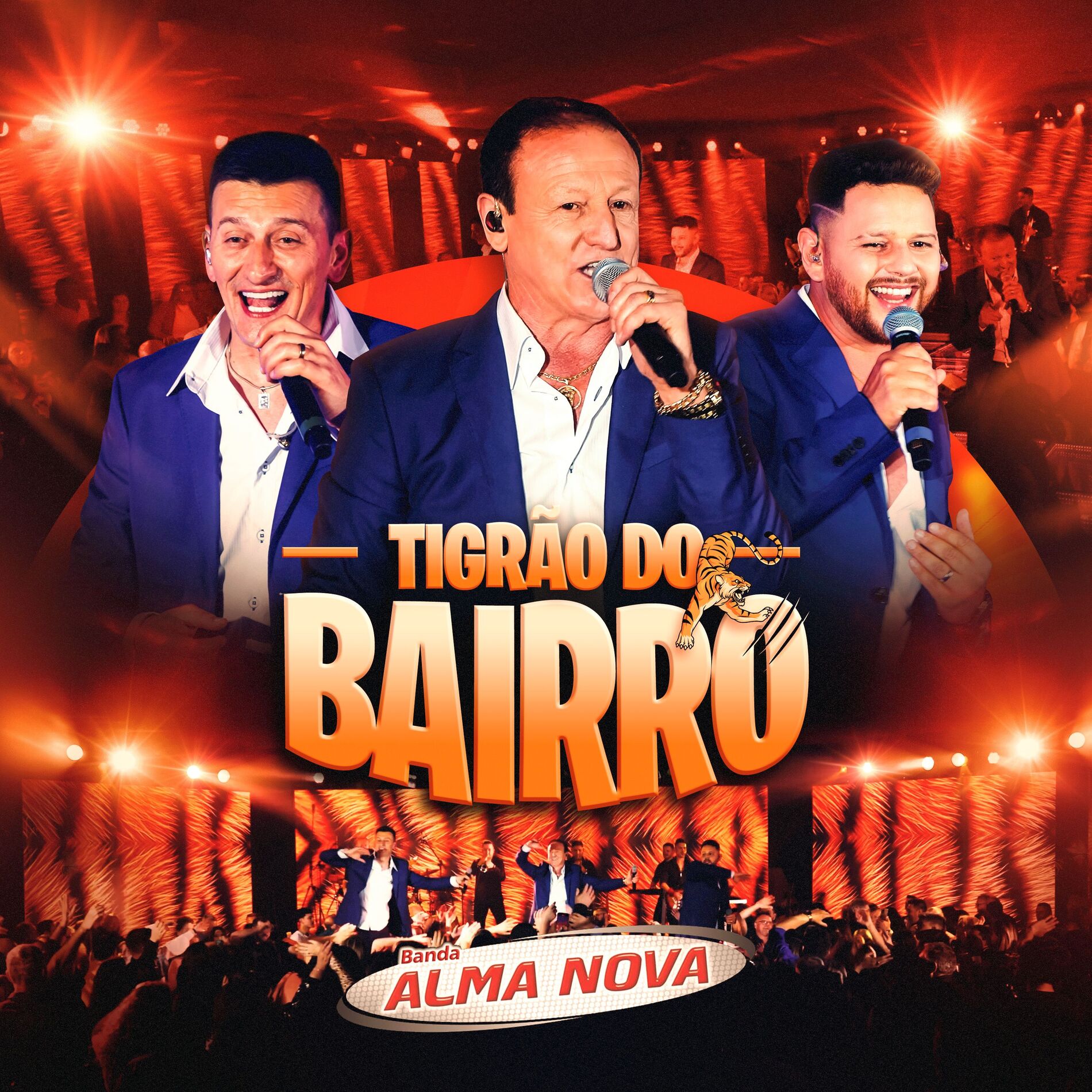 Album cover of Tigrão do Bairro (Ao Vivo)