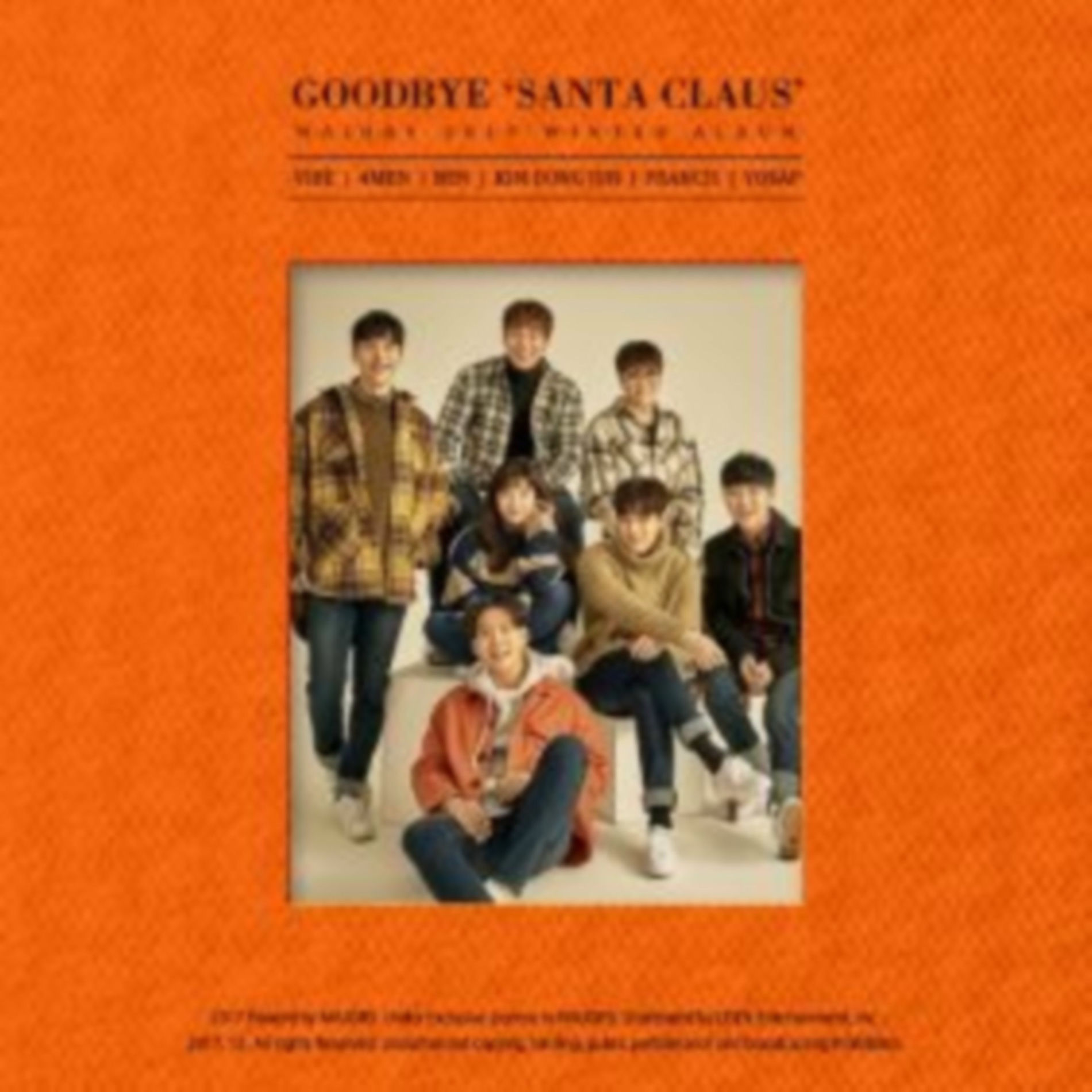 Album cover of MAJOR9 Winter Album 'Goodbye Santa Claus'