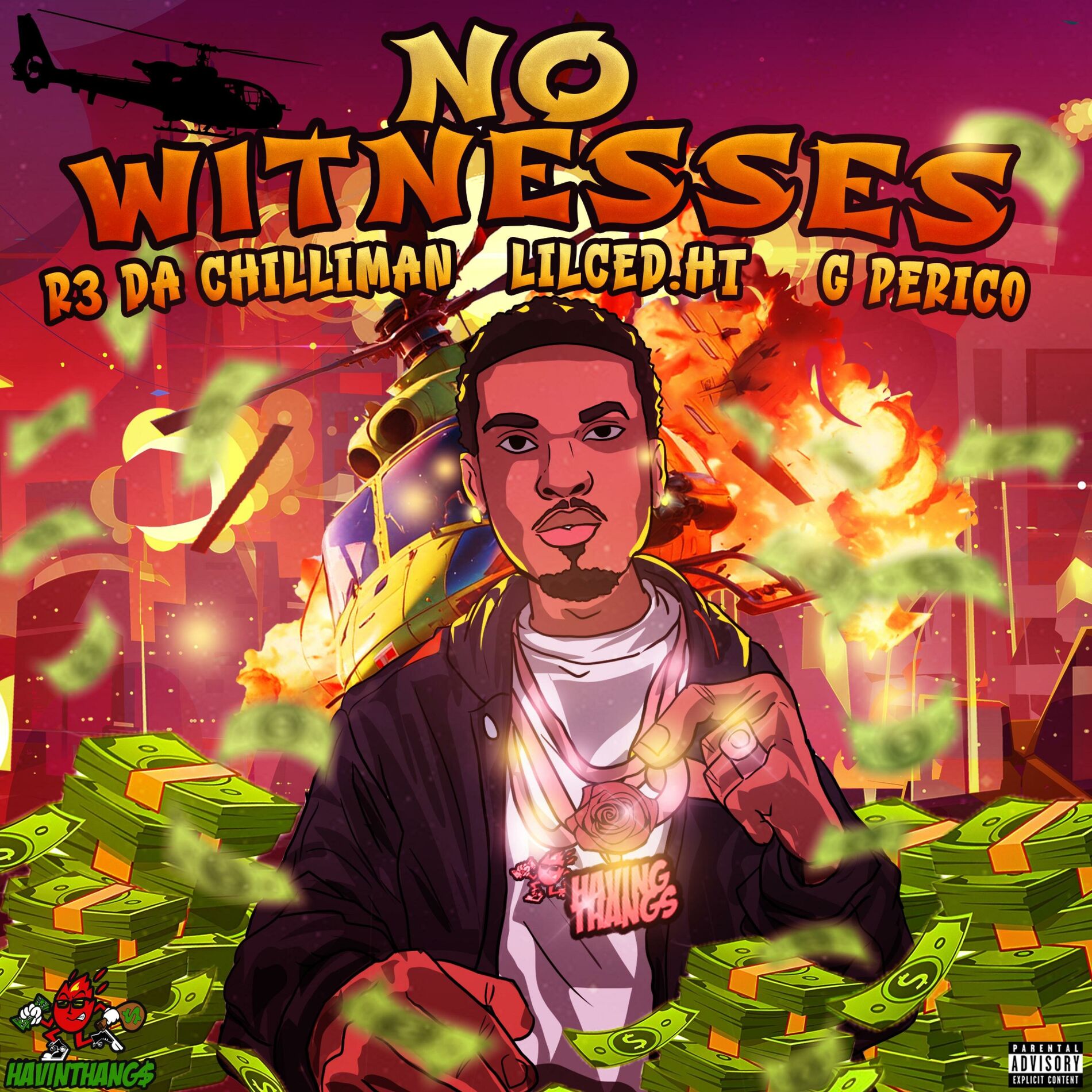 Album cover of NO WITNESSES (feat. G PERICO & R3 DA CHILLIMAN)