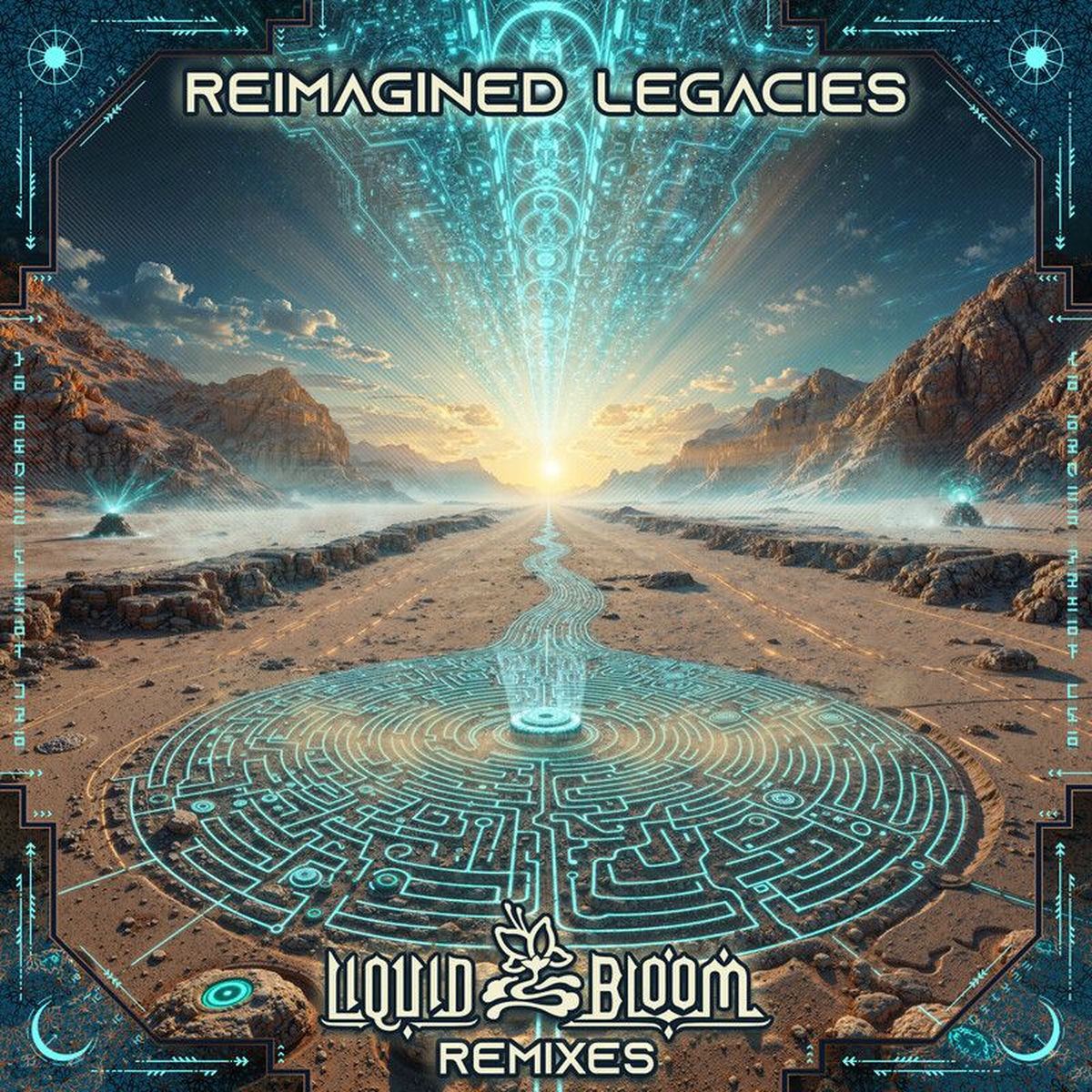 Album cover of Reimagined Legacies (Liquid Bloom Remixes)