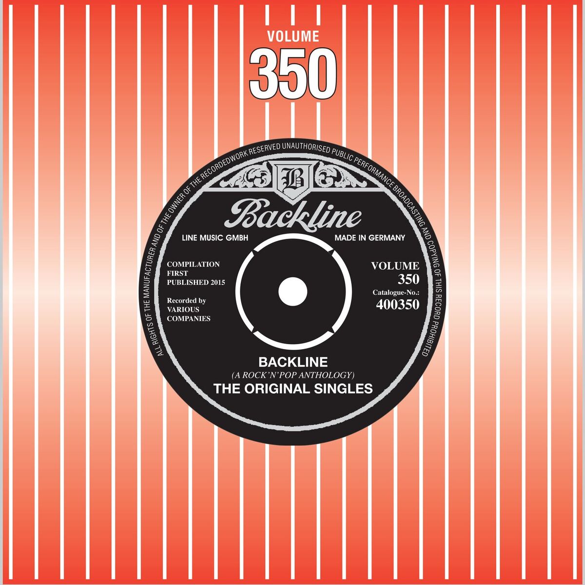 Album cover of Backline, Vol. 350