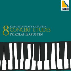 Cover of Kapustin:Eight Concert Etudes