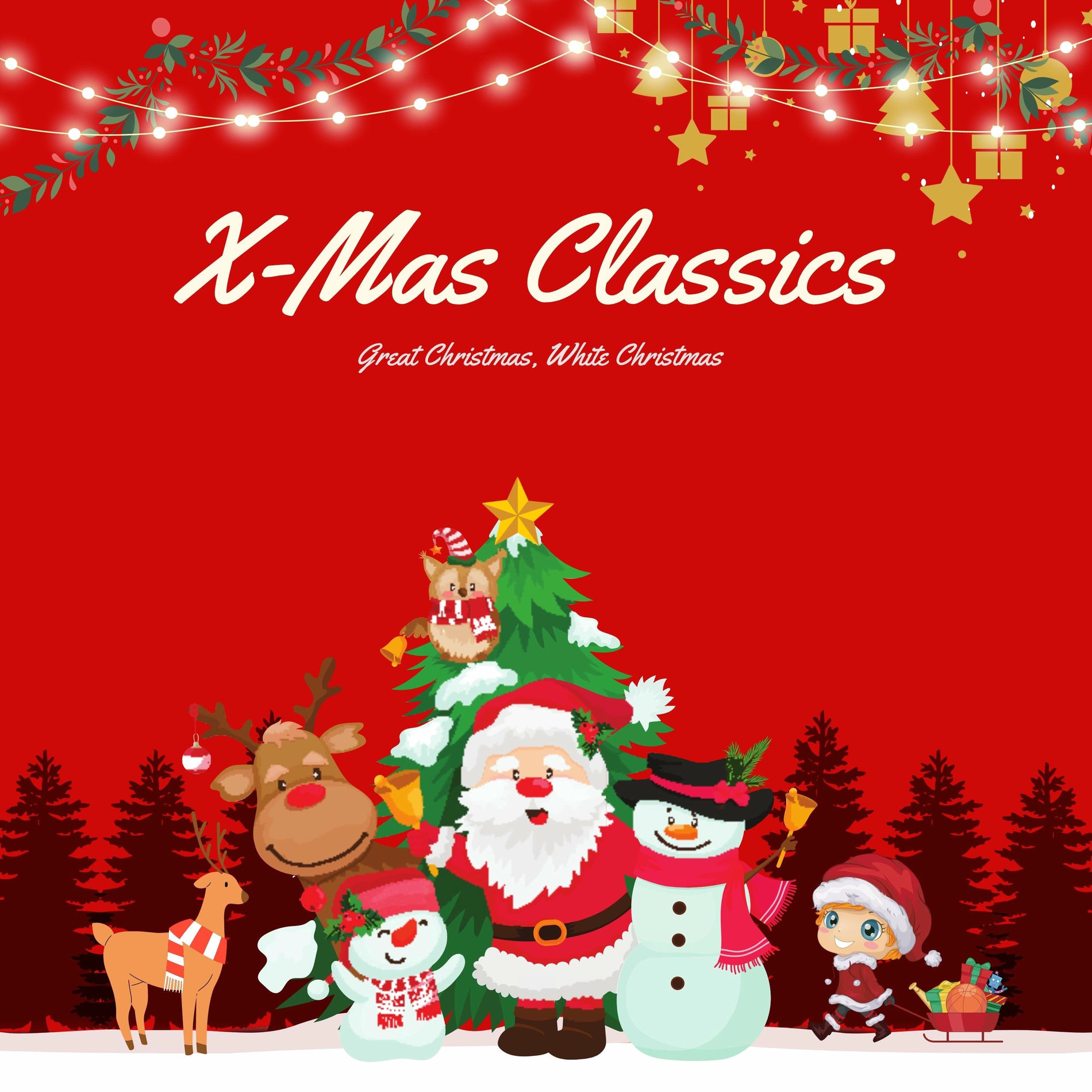 Album cover of X-Mas Classics (Great Christmas, White Christmas)