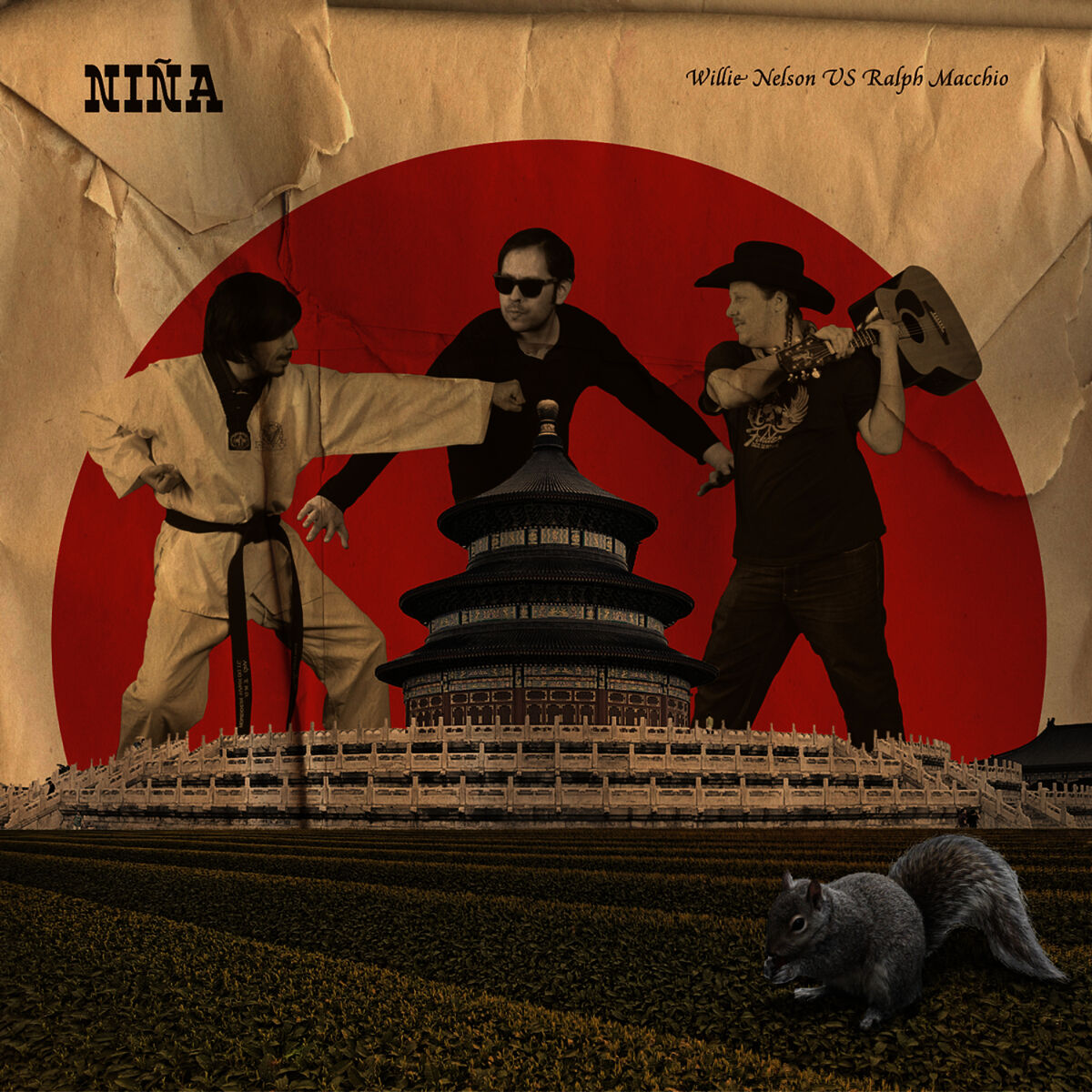 Album cover of Willie Nelson VS Ralph Macchio - EP