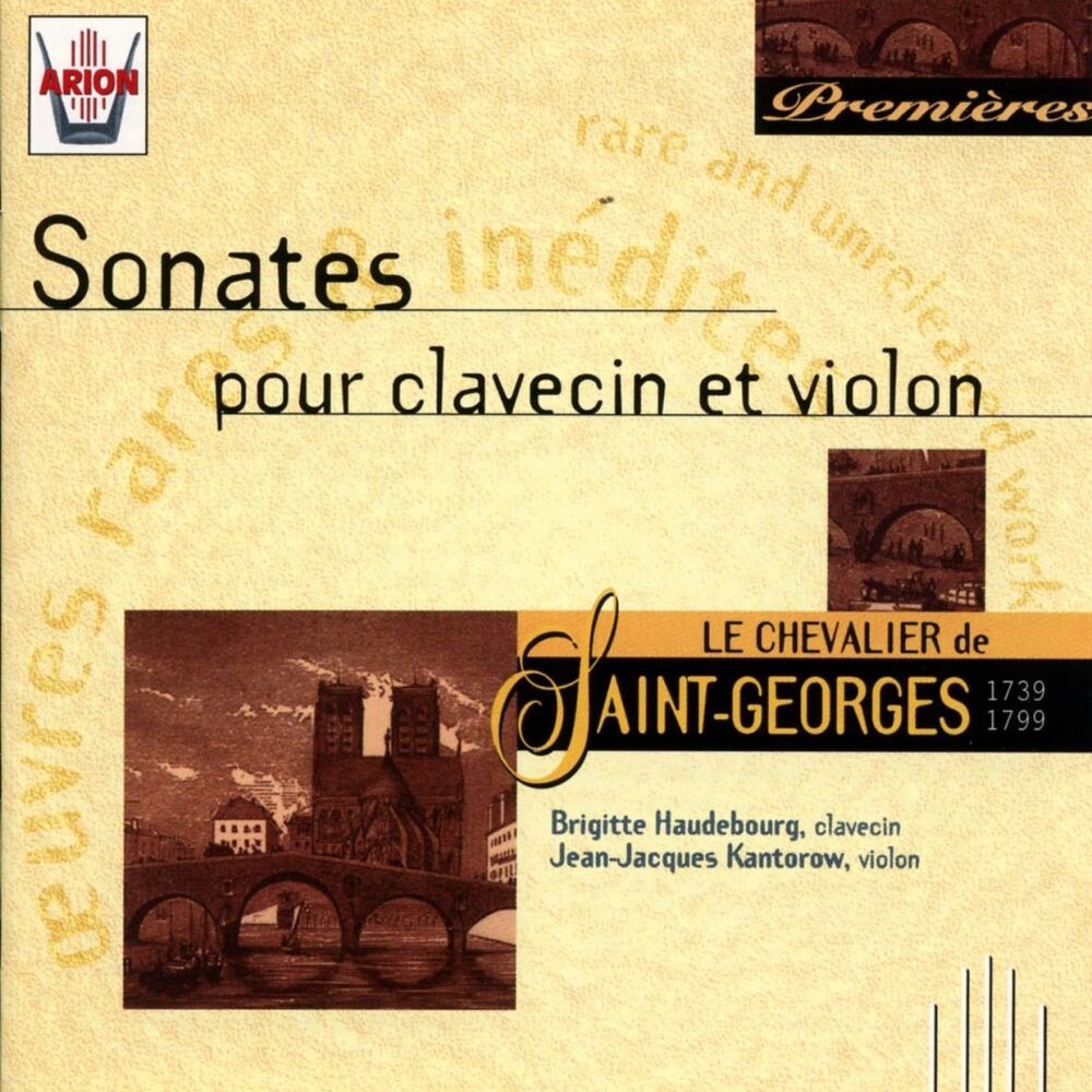 Picture of Saint-Georges : Sonates pour clavecin et violon