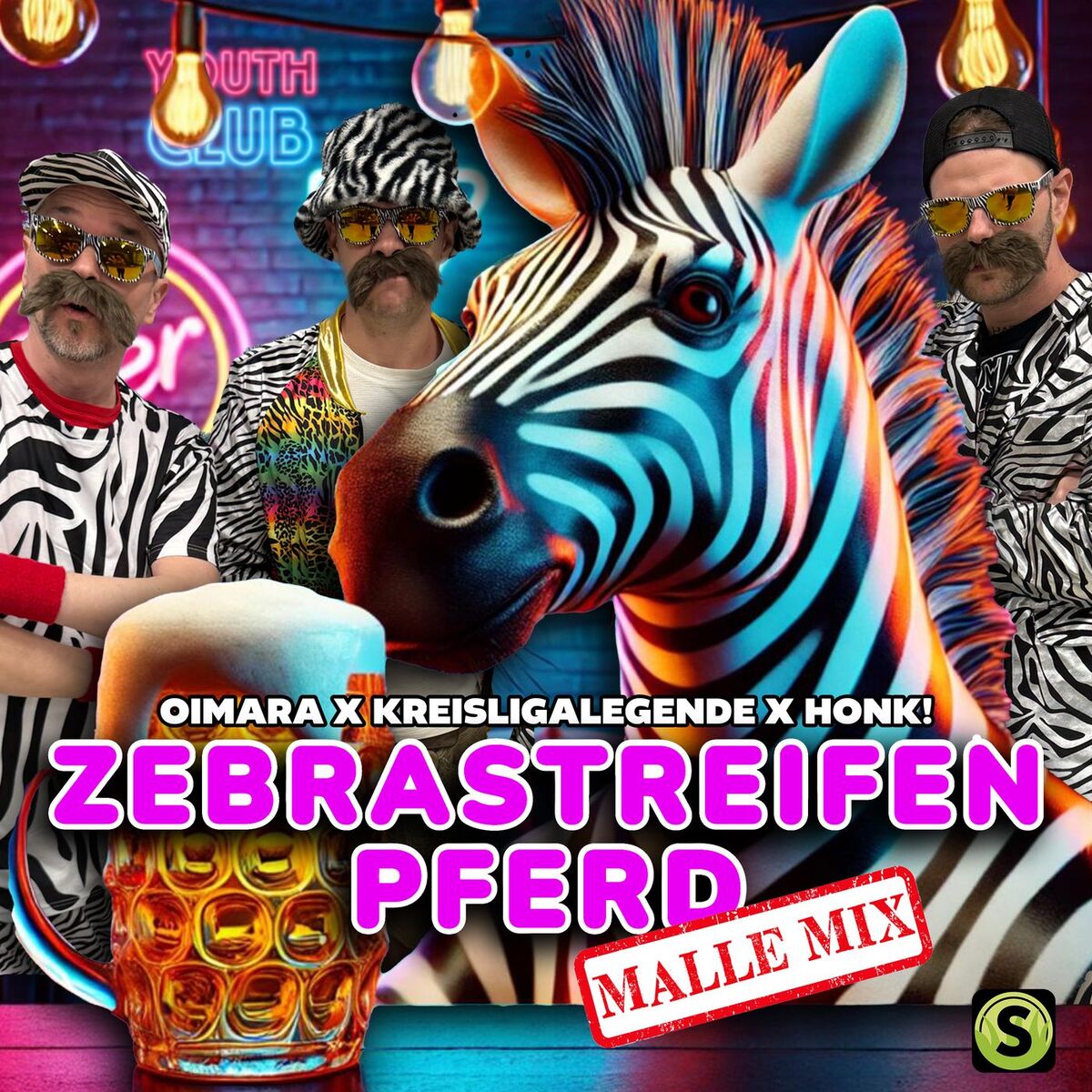 Album cover of Zebrastreifenpferd