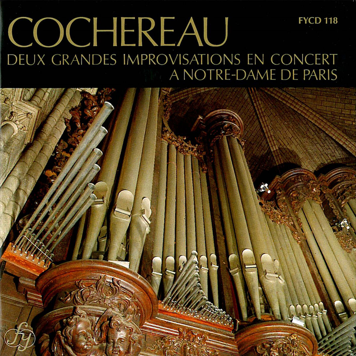 Album cover of Cochereau: 2 Improvisations in Concert at Notre-Dame in Paris