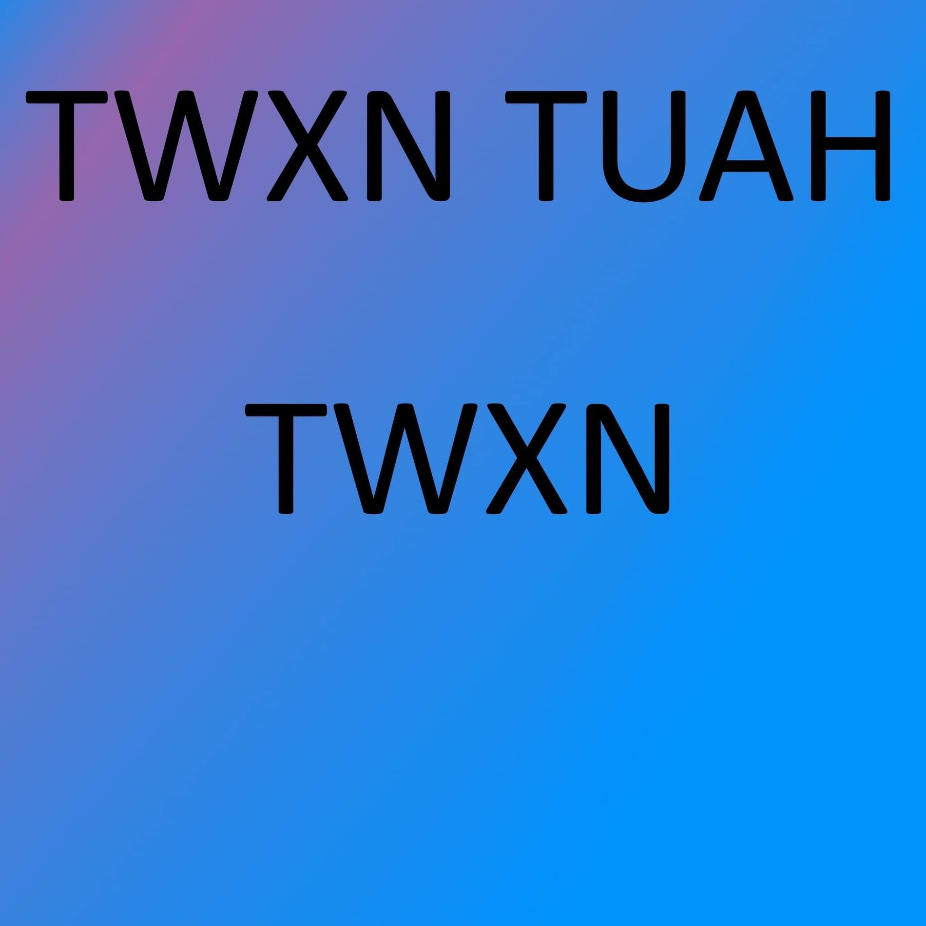 Album cover of Twxn Tuah