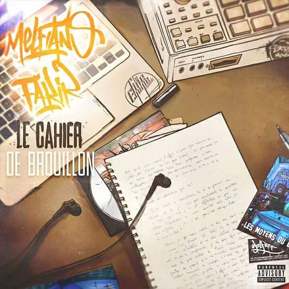 Album cover of Le cahier de brouillon