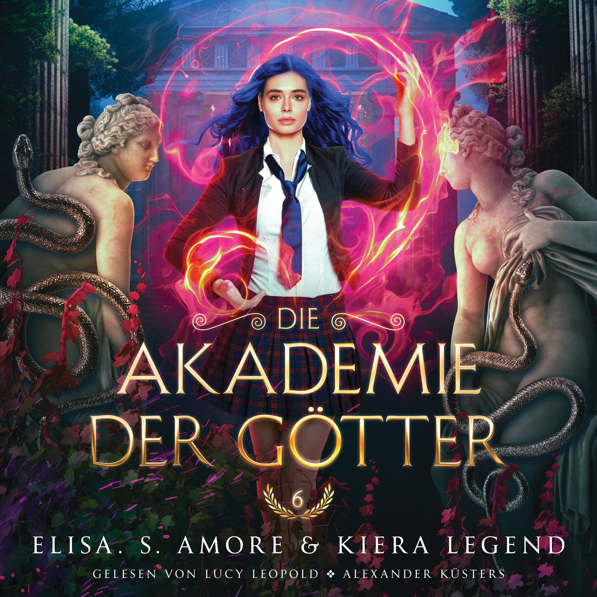Album cover of Die Akademie der Götter 6 - Fantasy Hörbuch