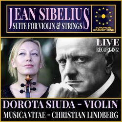 Cover of Sibelius: Suite for Violin and Strings