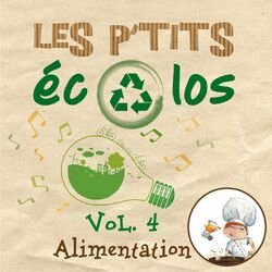 Cover of Les p'tits écolos, vol. 4 (Alimentation)