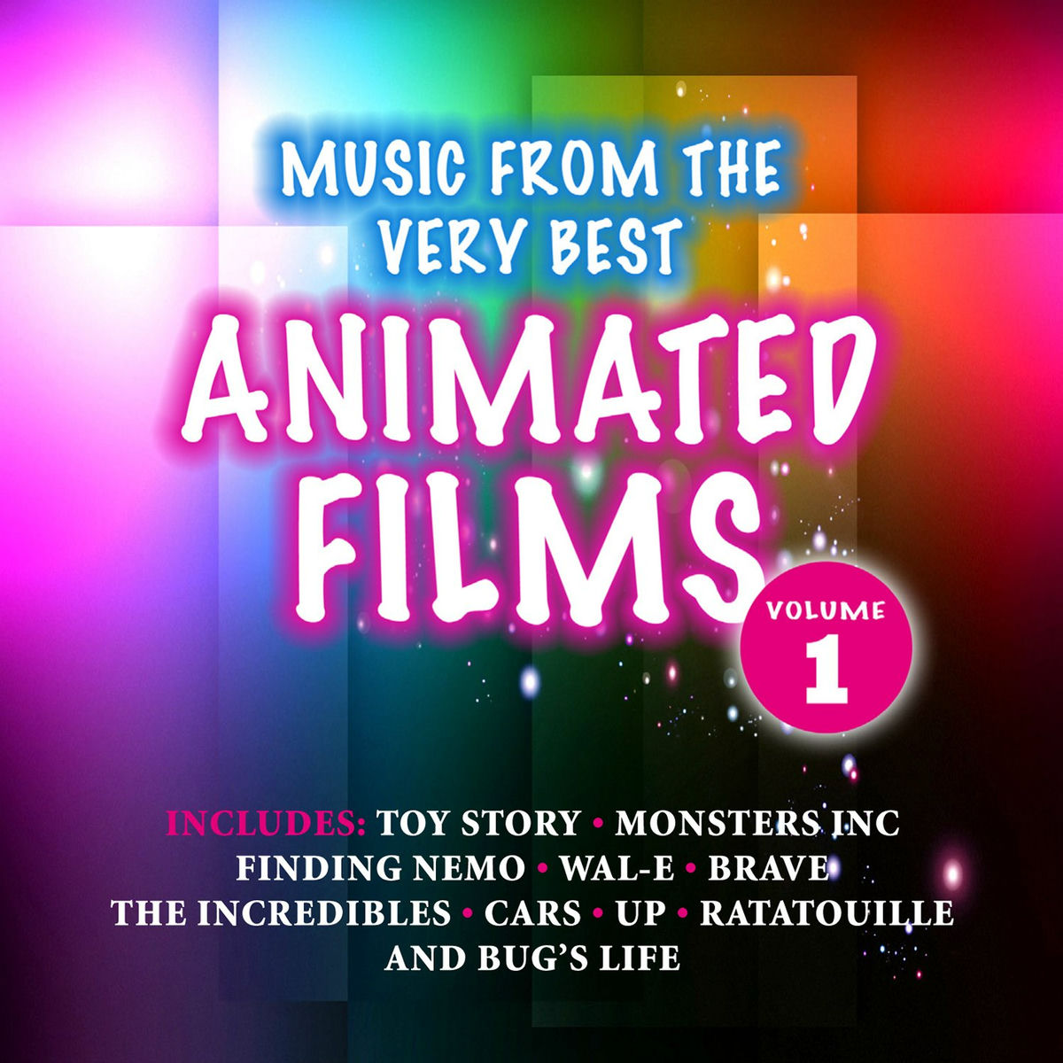 Album cover of Music from the Very Best Animated Films, Volume 1