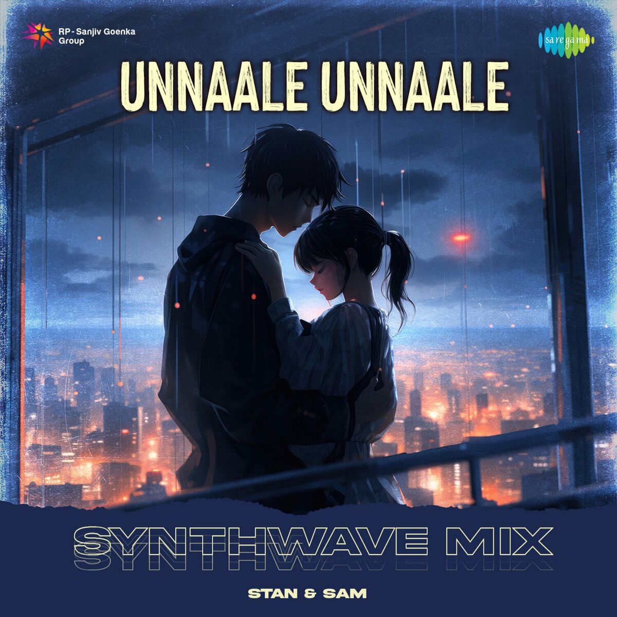 Album cover of Unnaale Unnaale (Synthwave Mix)